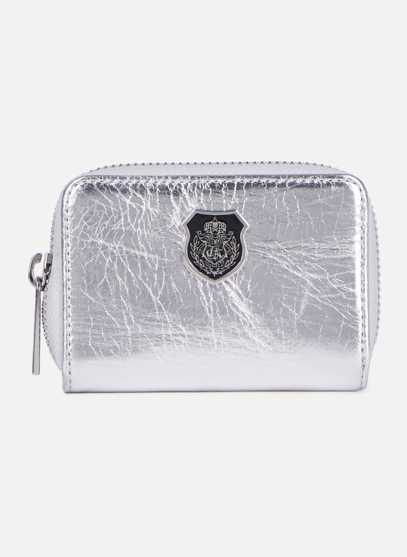 Porte Monnaie Blason En Cuir The Kooples Femme - Main Image