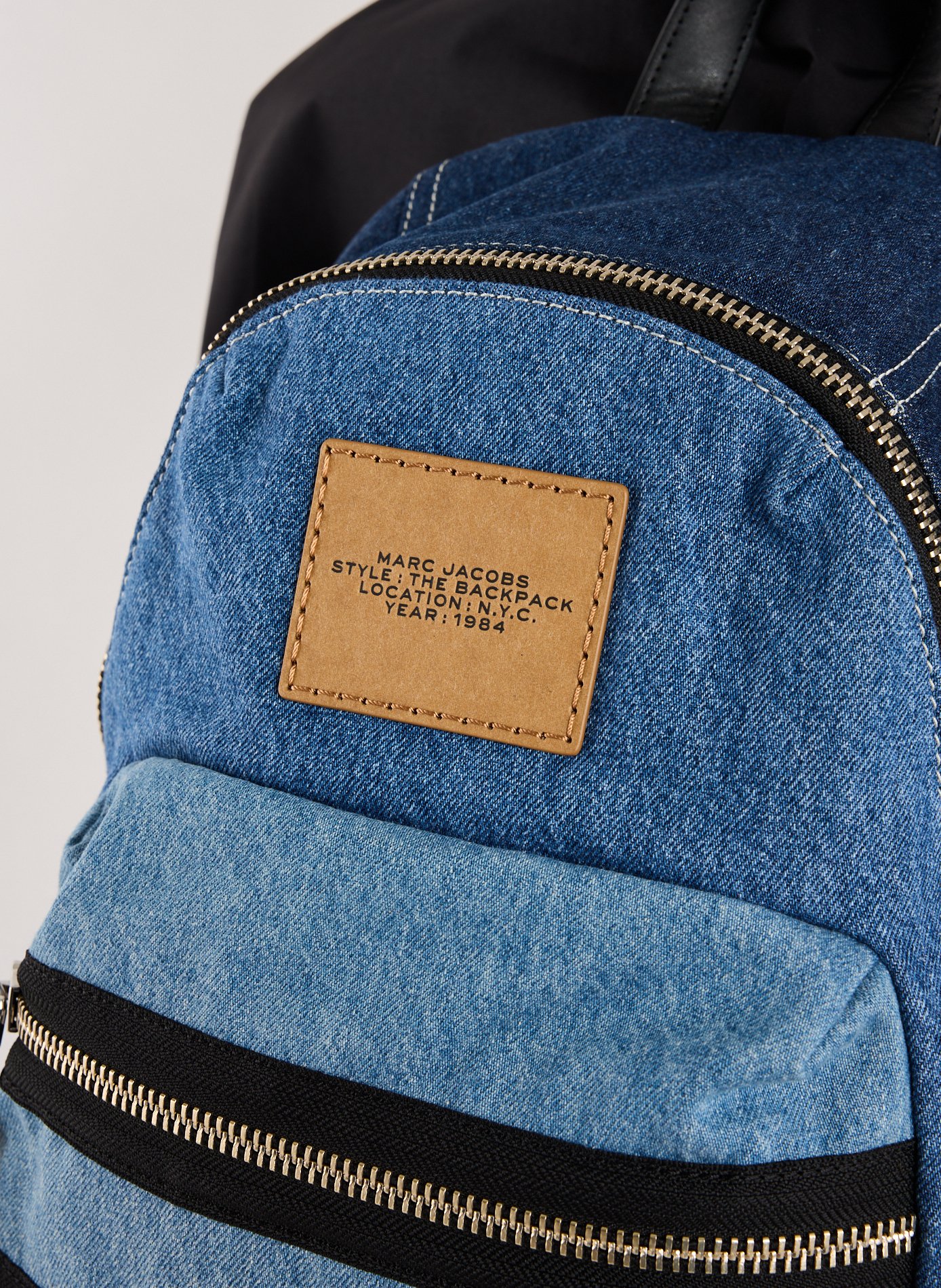 Sac à dos The Biker Colorblock Denim Large MARC JACOBS Multicolore