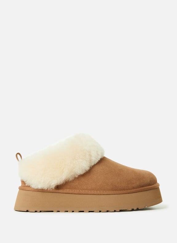 Bottines Tazzelle en cuir Marron by UGG UGG Bottines Tazzelle en cuir Marron