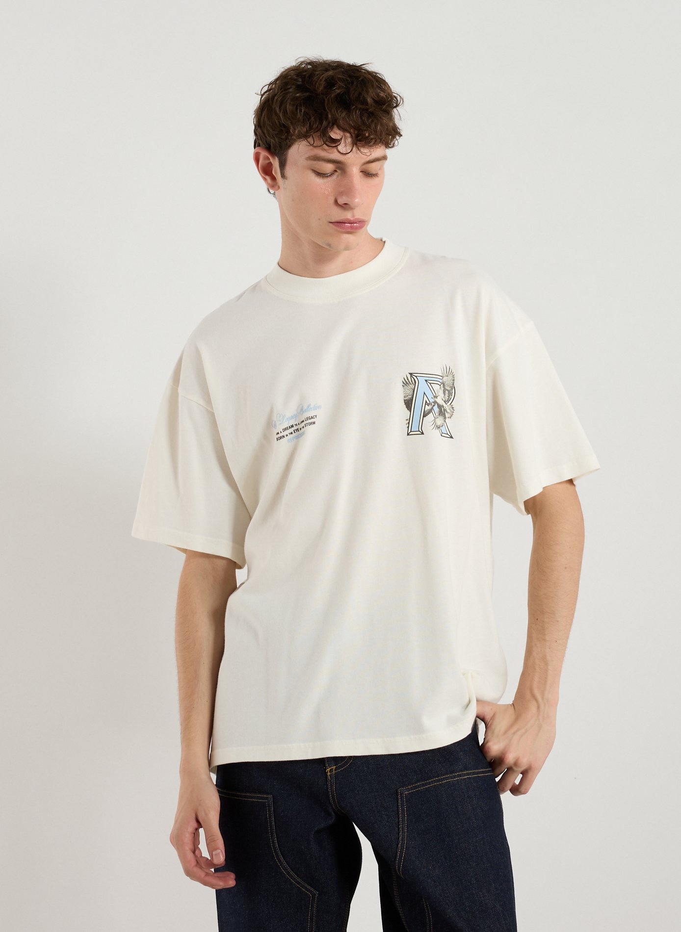REPRESENT T-shirt imprimé en coton  Blanc