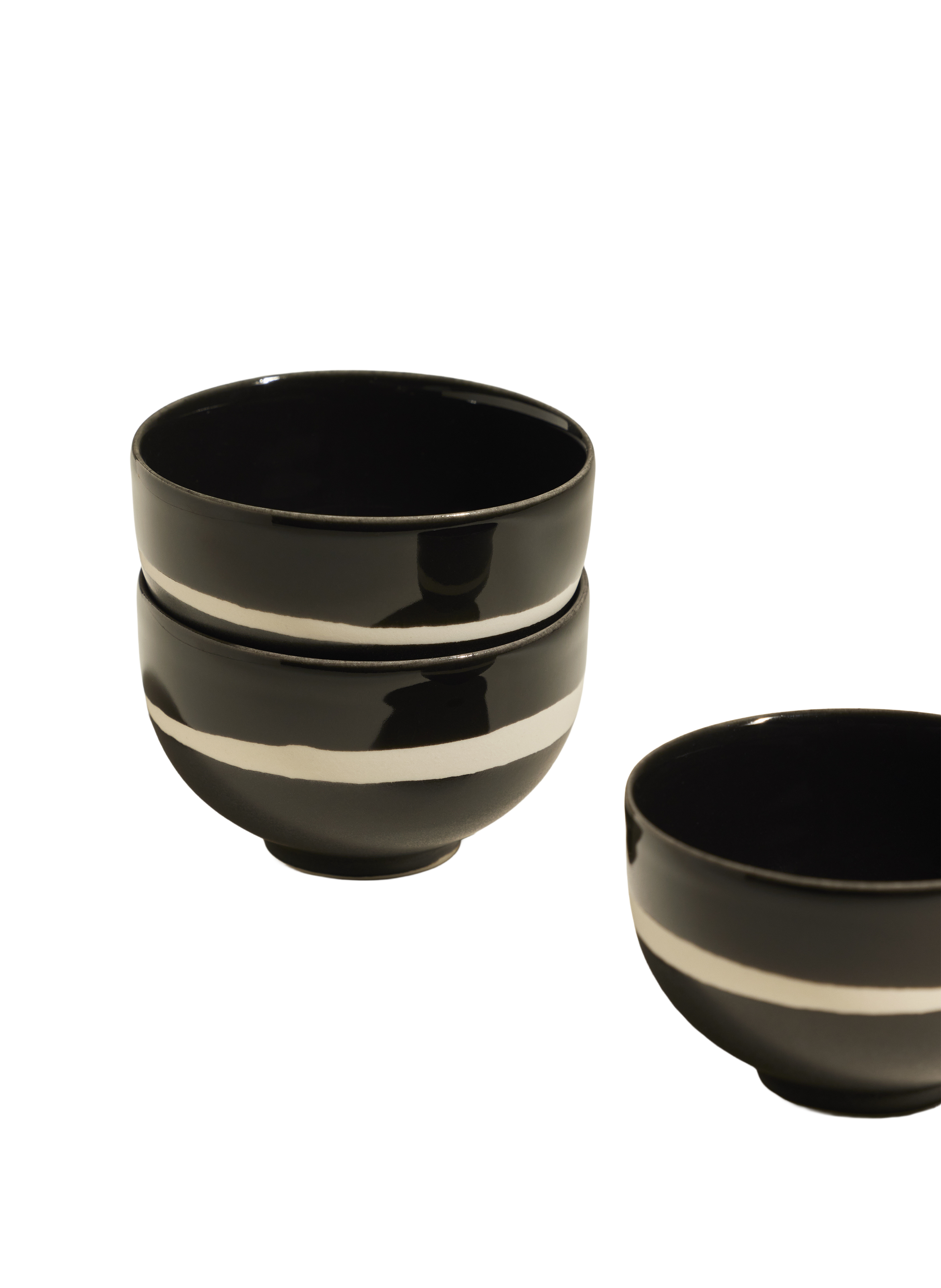 Bol à thé sicilia MAISON SARAH LAVOINE Noir