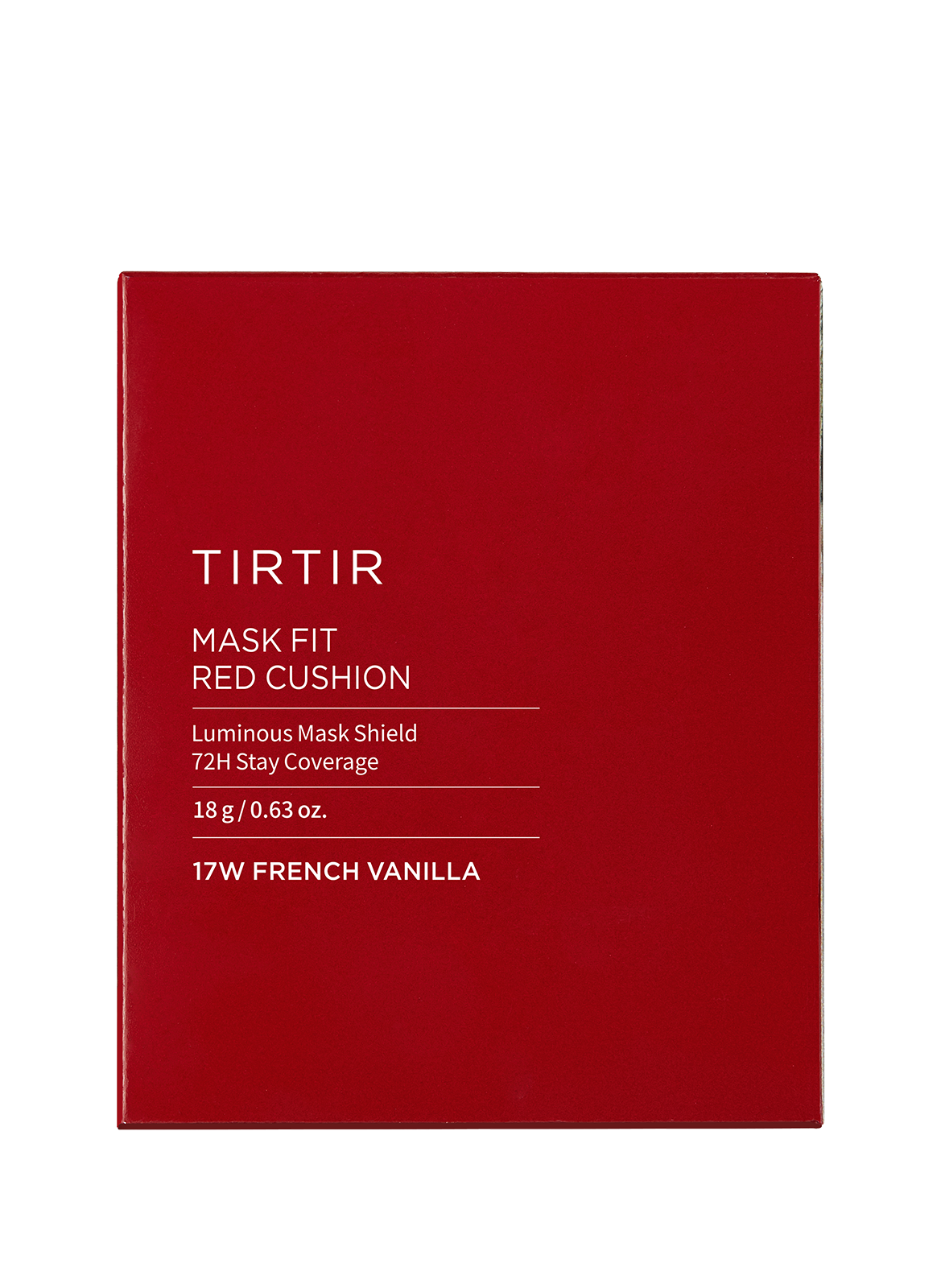 Red Cushion Face Mask Vanilla