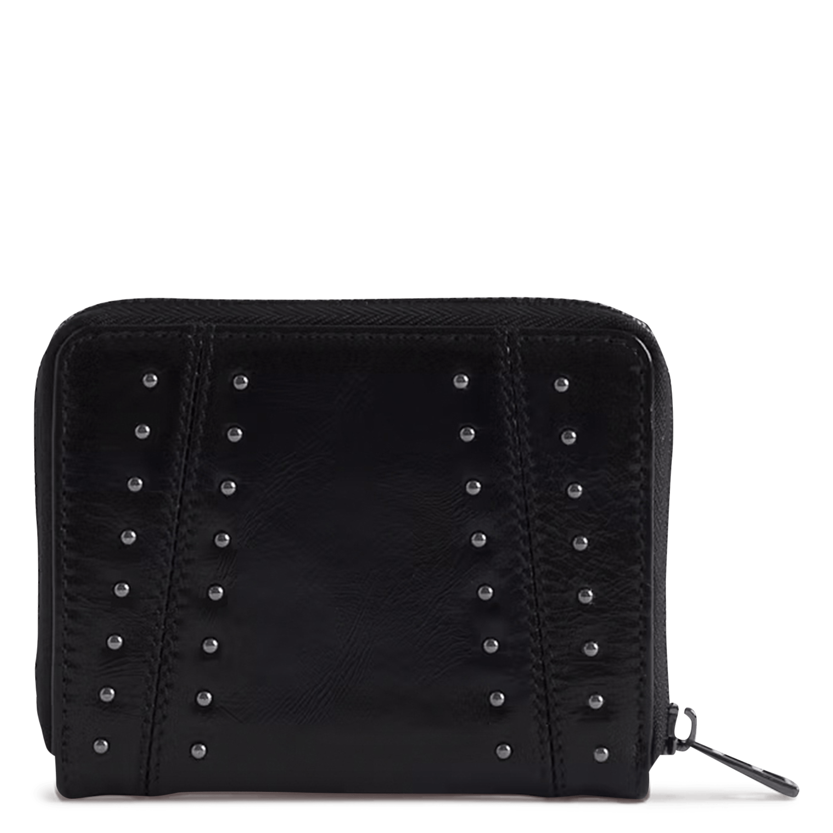 Portefeuille en cuir mini zv ZADIG&VOLTAIRE Noir