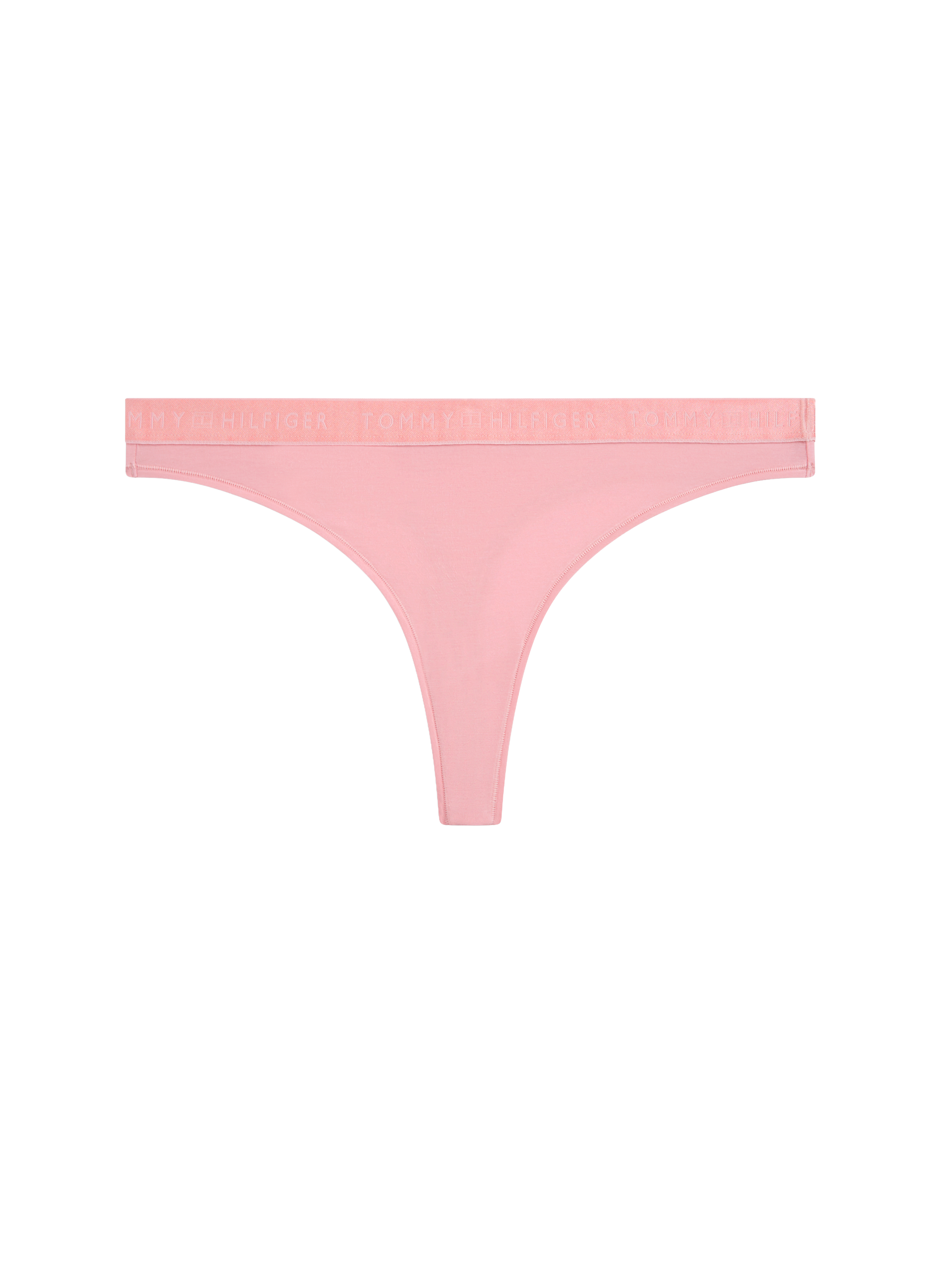 String uni à logo TOMMY HILFIGER Rose