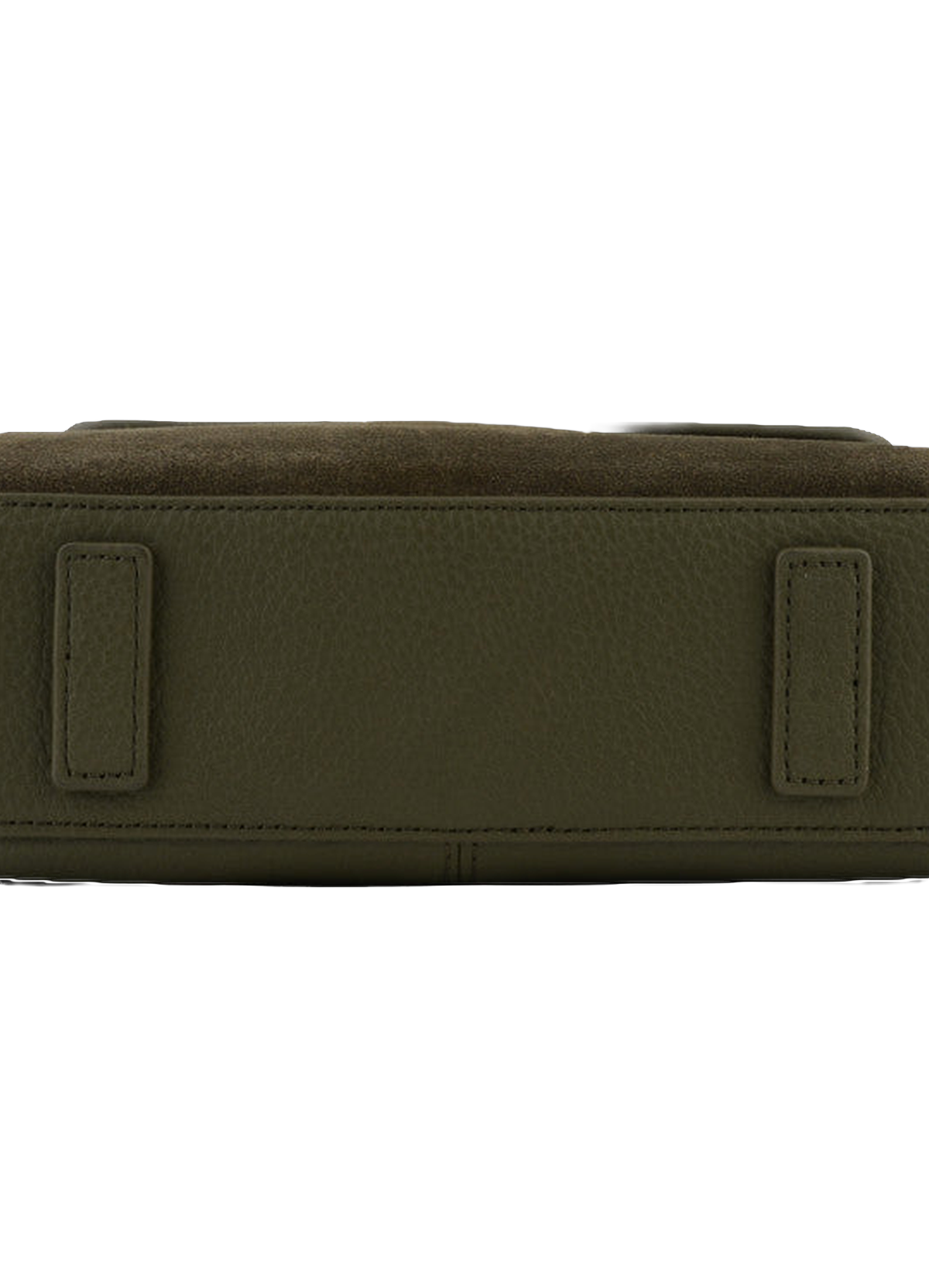 Carat nubuck | sac porté main pm POURCHET Kaki