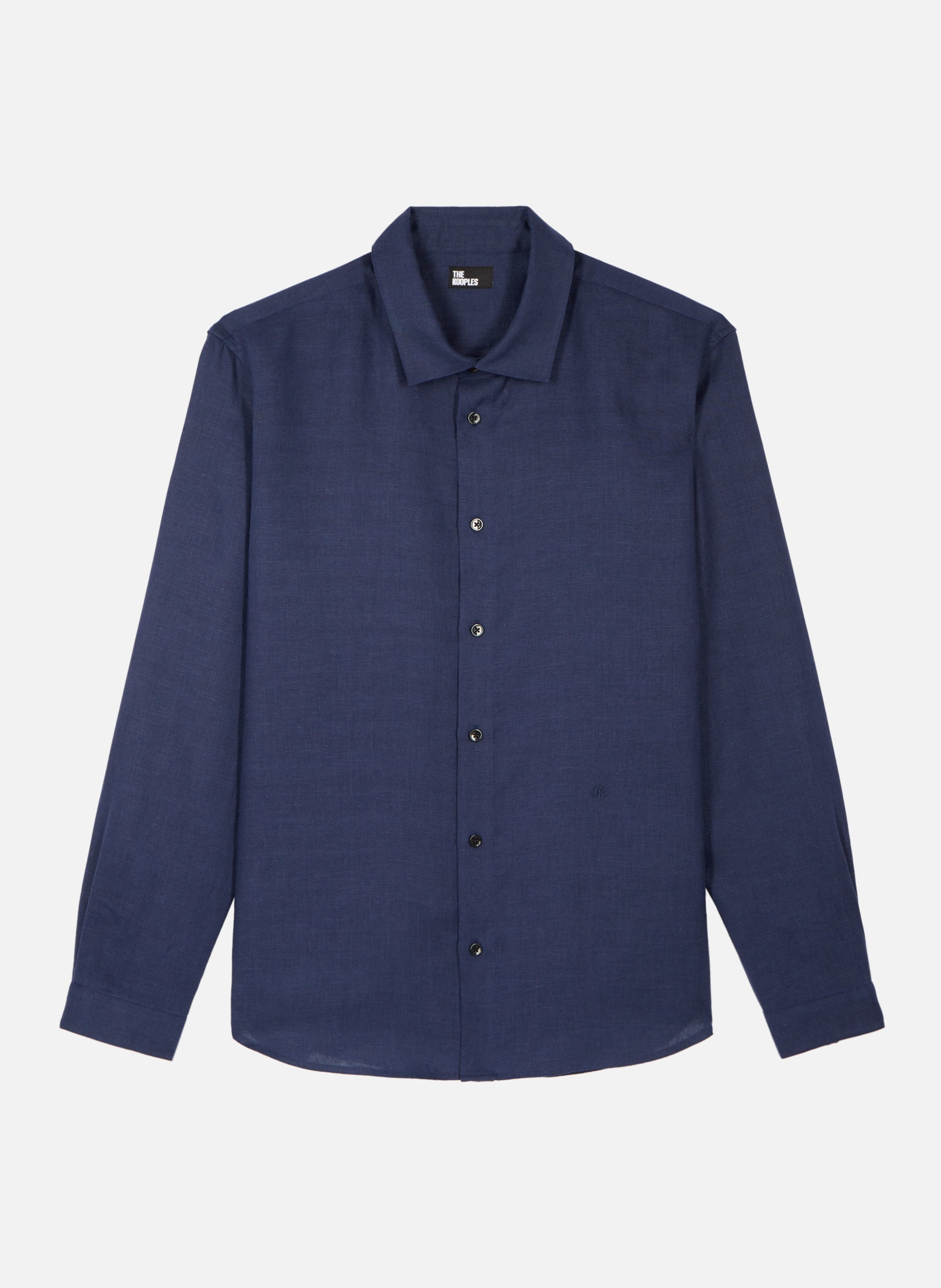 Chemise en lin THE KOOPLES Bleu