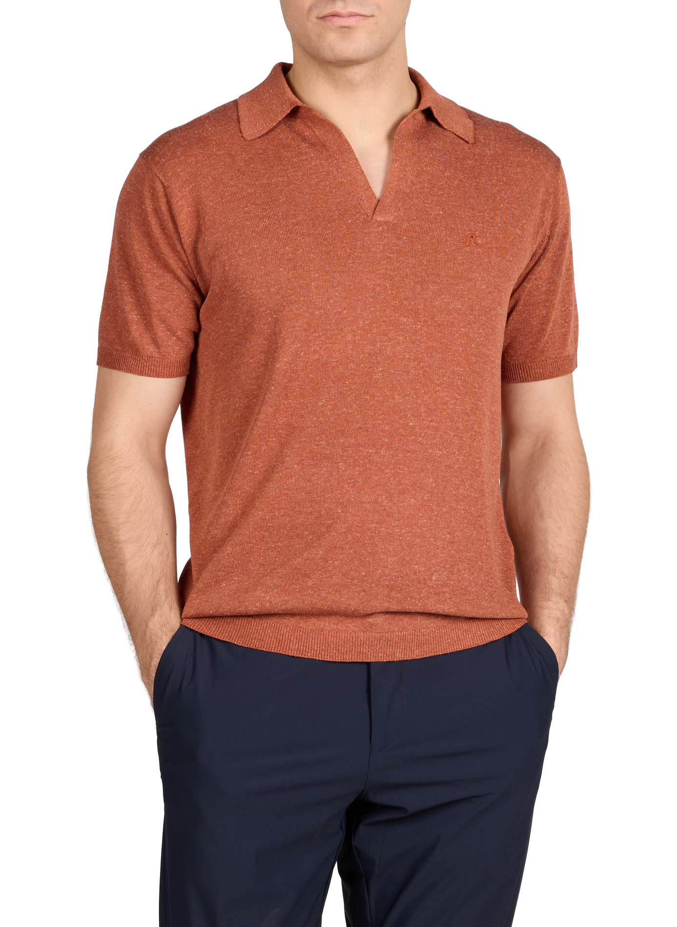 Polo à manches courtes REPLAY Rouge