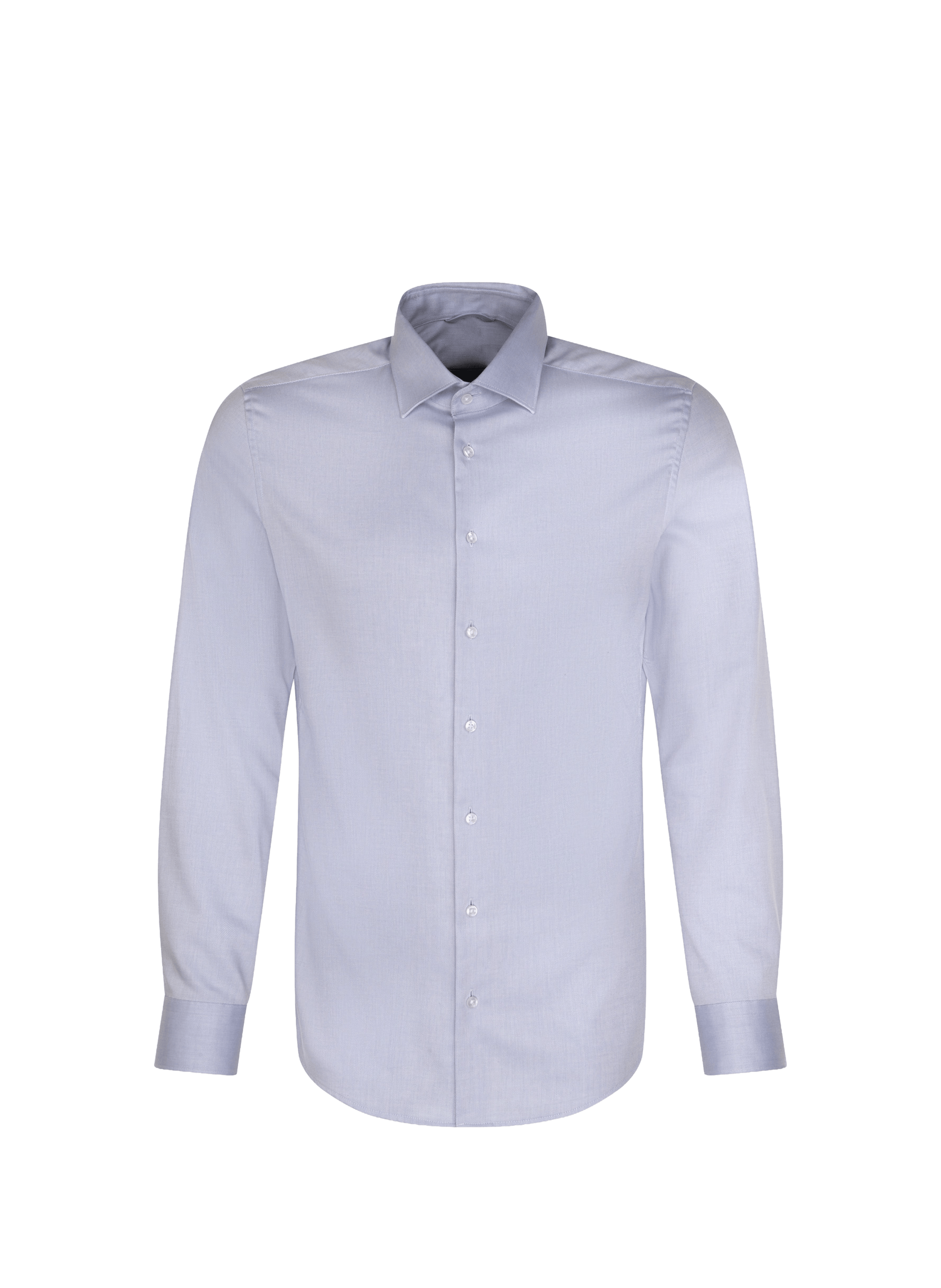 Chemise slim en coton SEIDENSTICKER Bleu