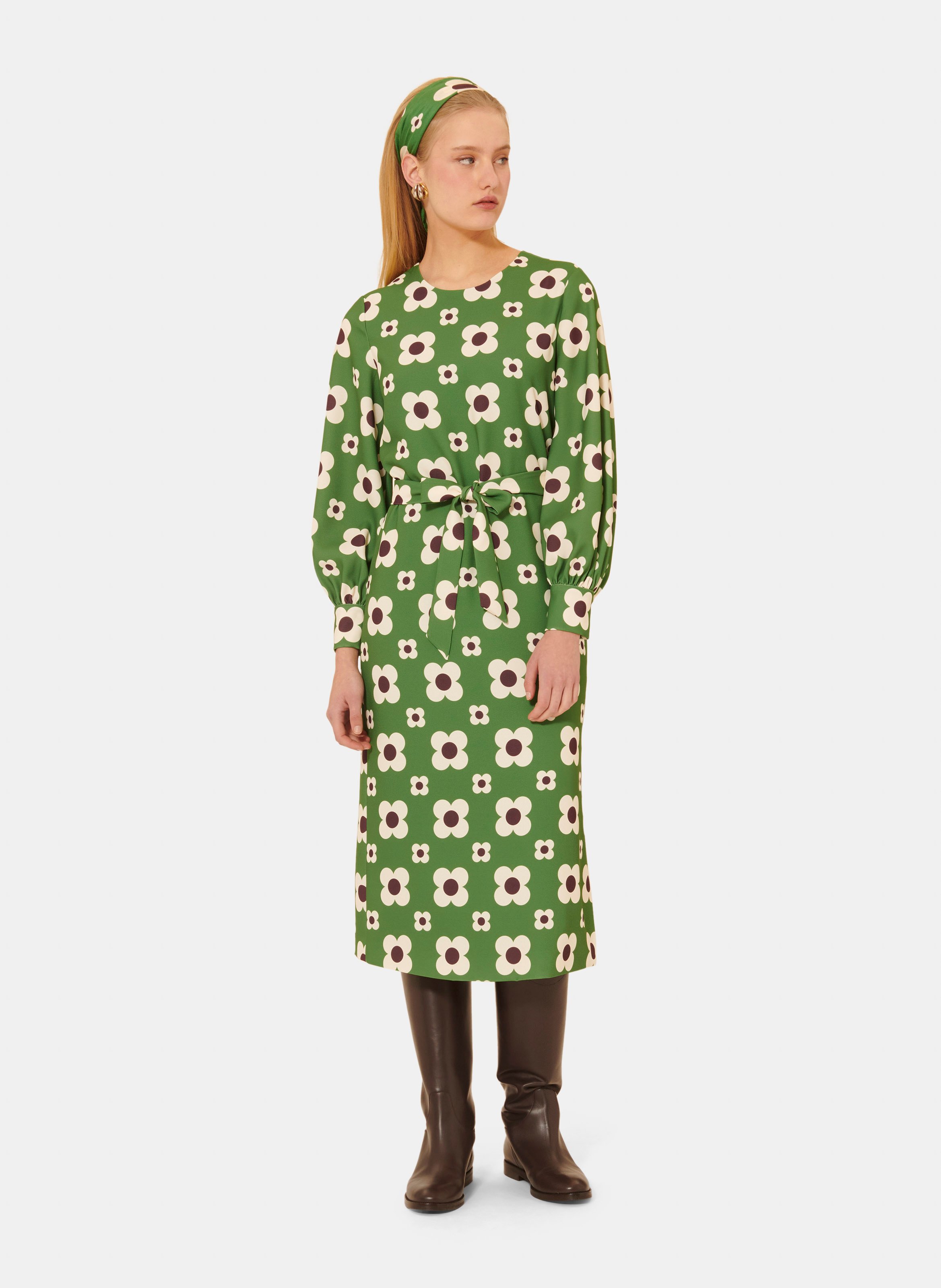 Robe rossini TARA JARMON Vert