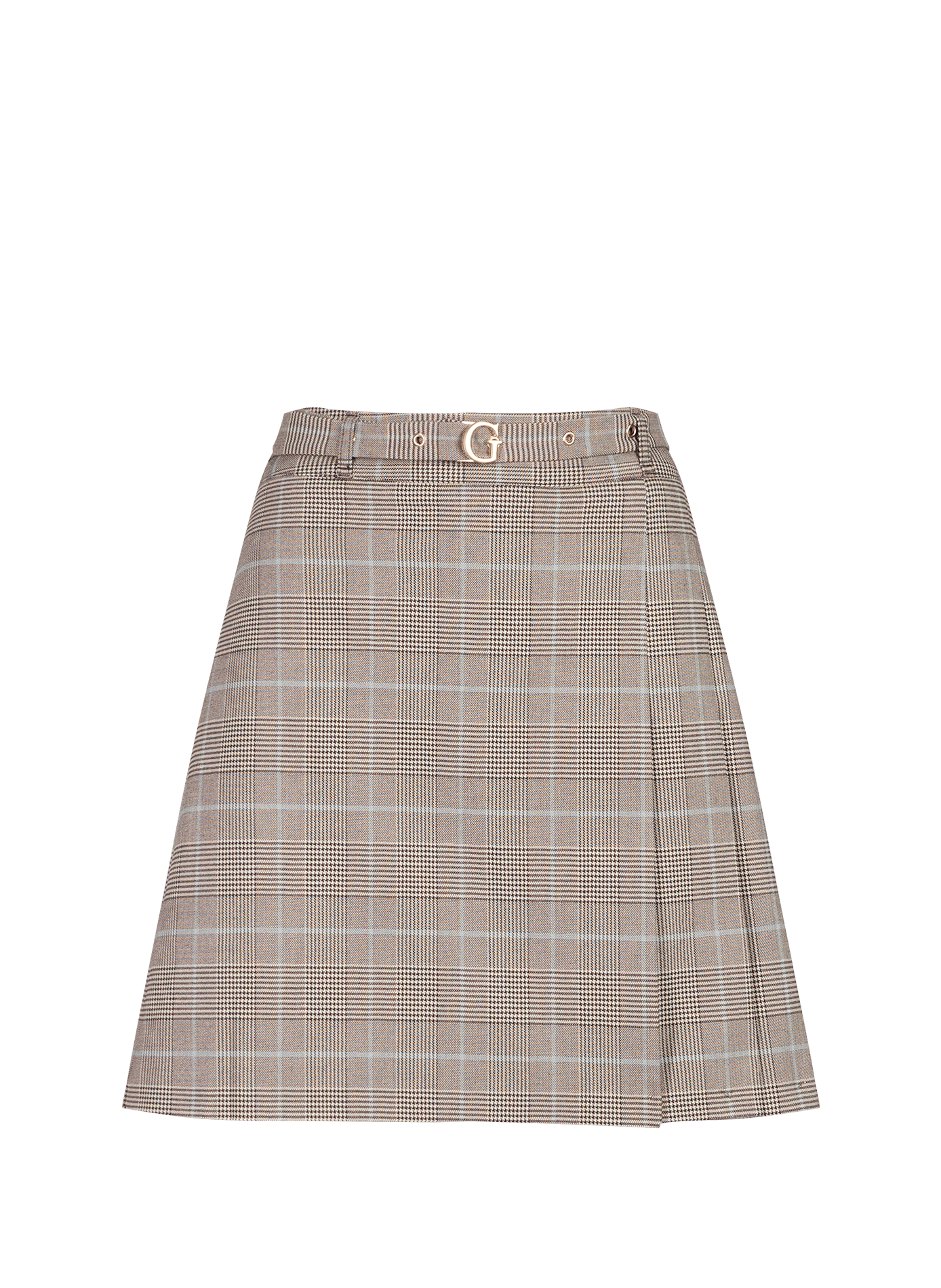 Geraldine short flared skirt GUESS Multicolour