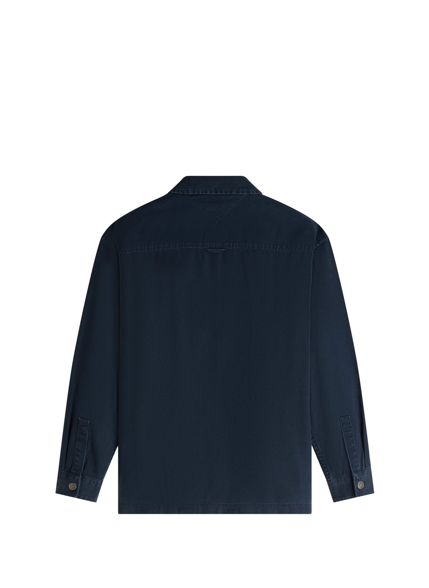 Cotton shirt-style jacket TOMMY HILFIGER Blue