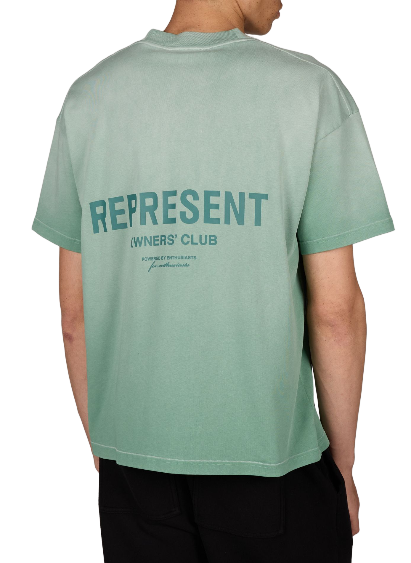 Cotton T-shirt REPRESENT Green