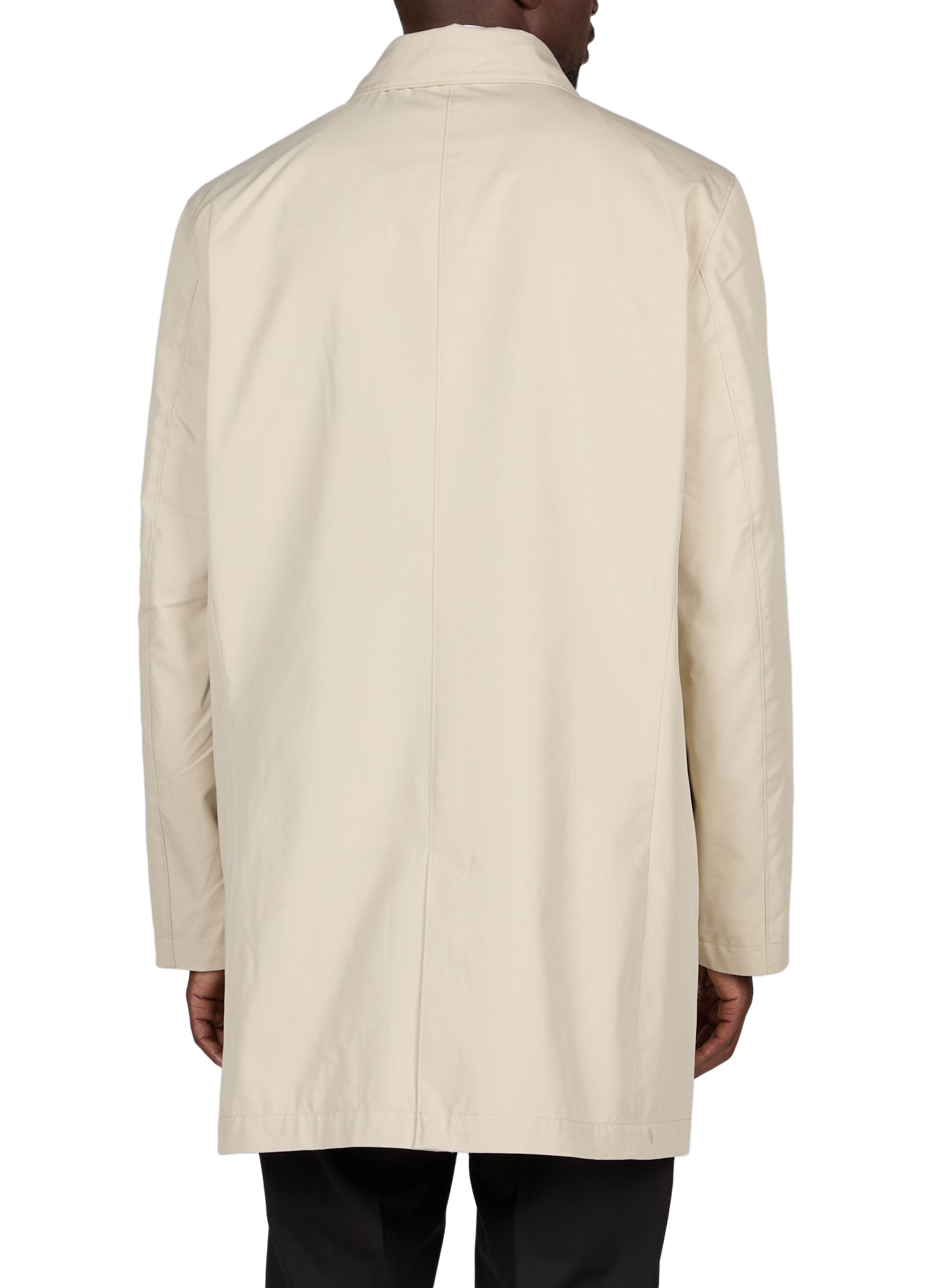 Einfarbiger Mantel aus Baumwollmischung PIERRE CARDIN Grau
