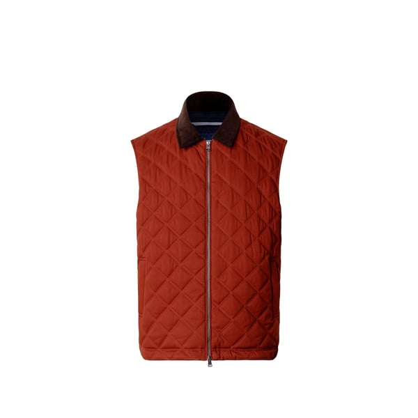 Veste matelassée droite zippée Veste matelassée droite zippée