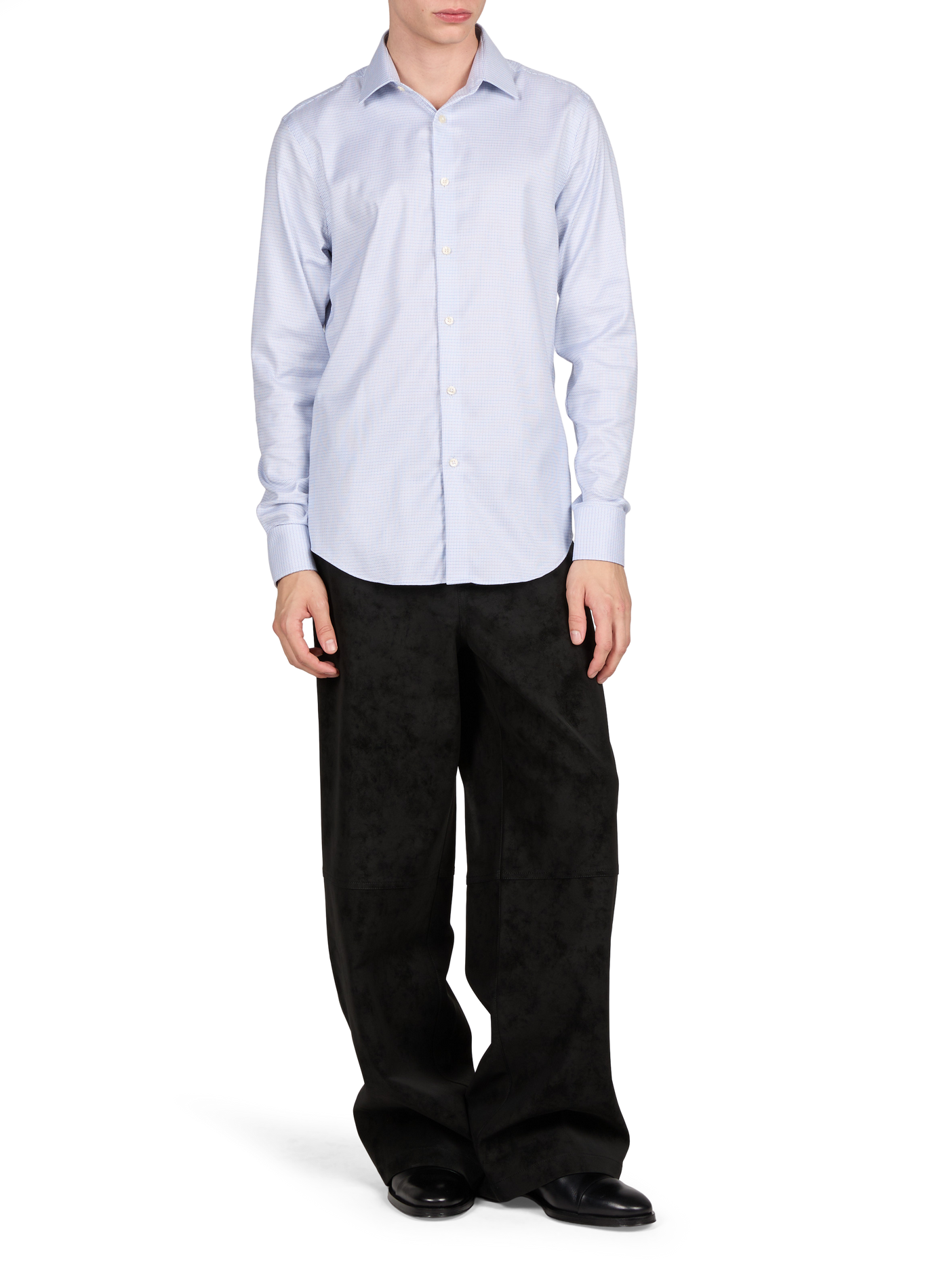 Printed straight shirt CALVIN KLEIN Blue