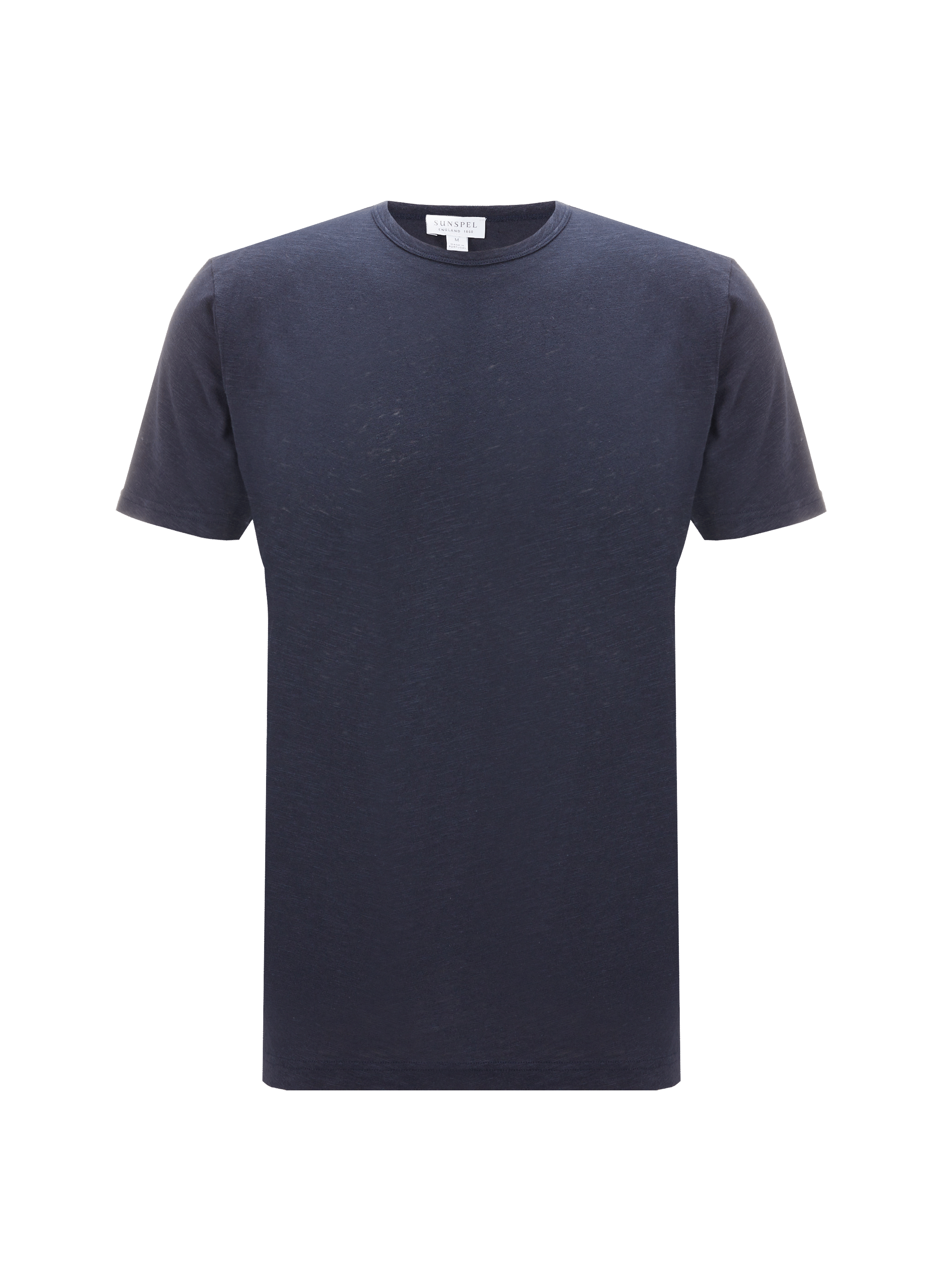 T-shirt en coton et lin