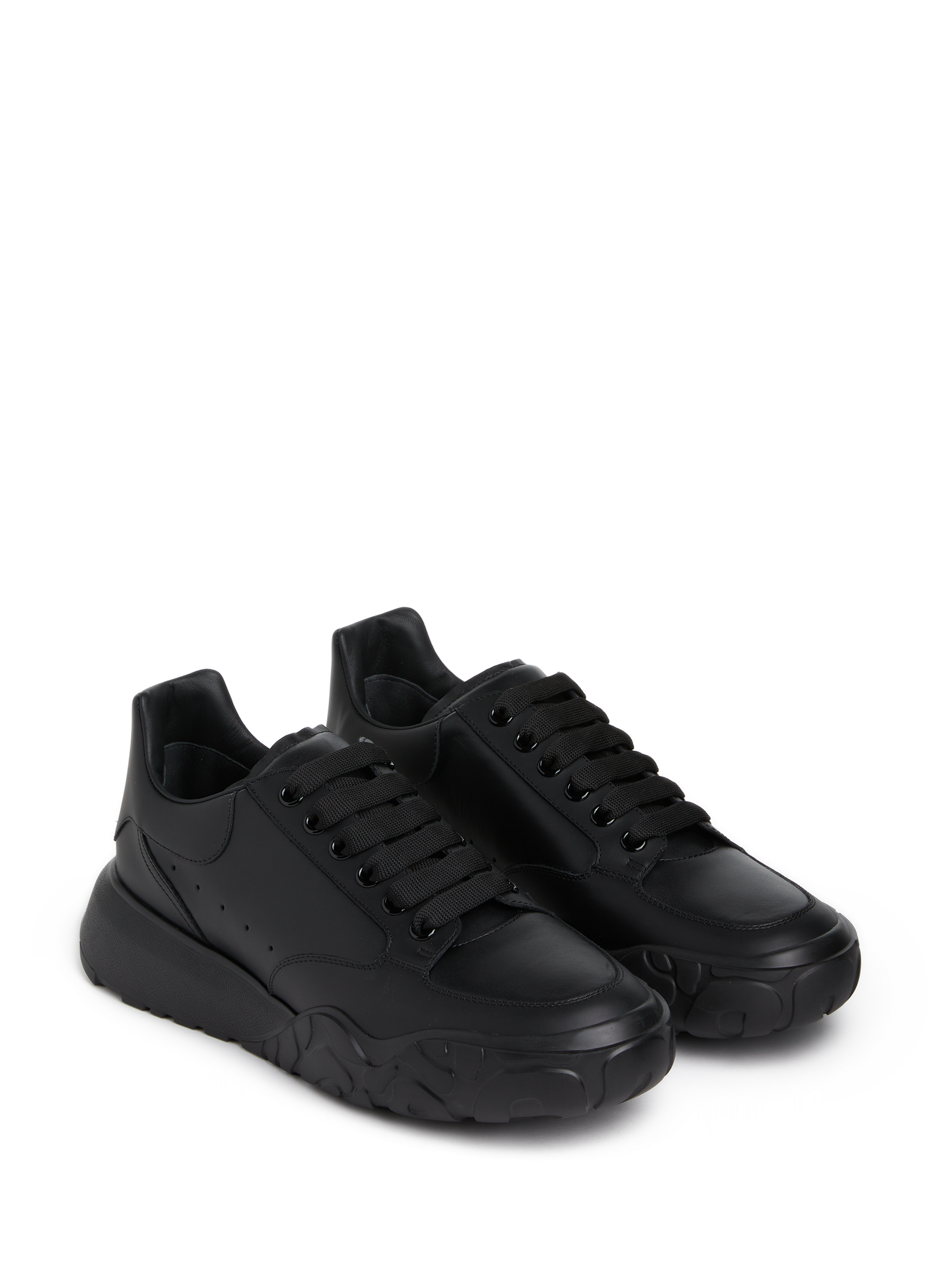 Baskets Court Trainer en cuir