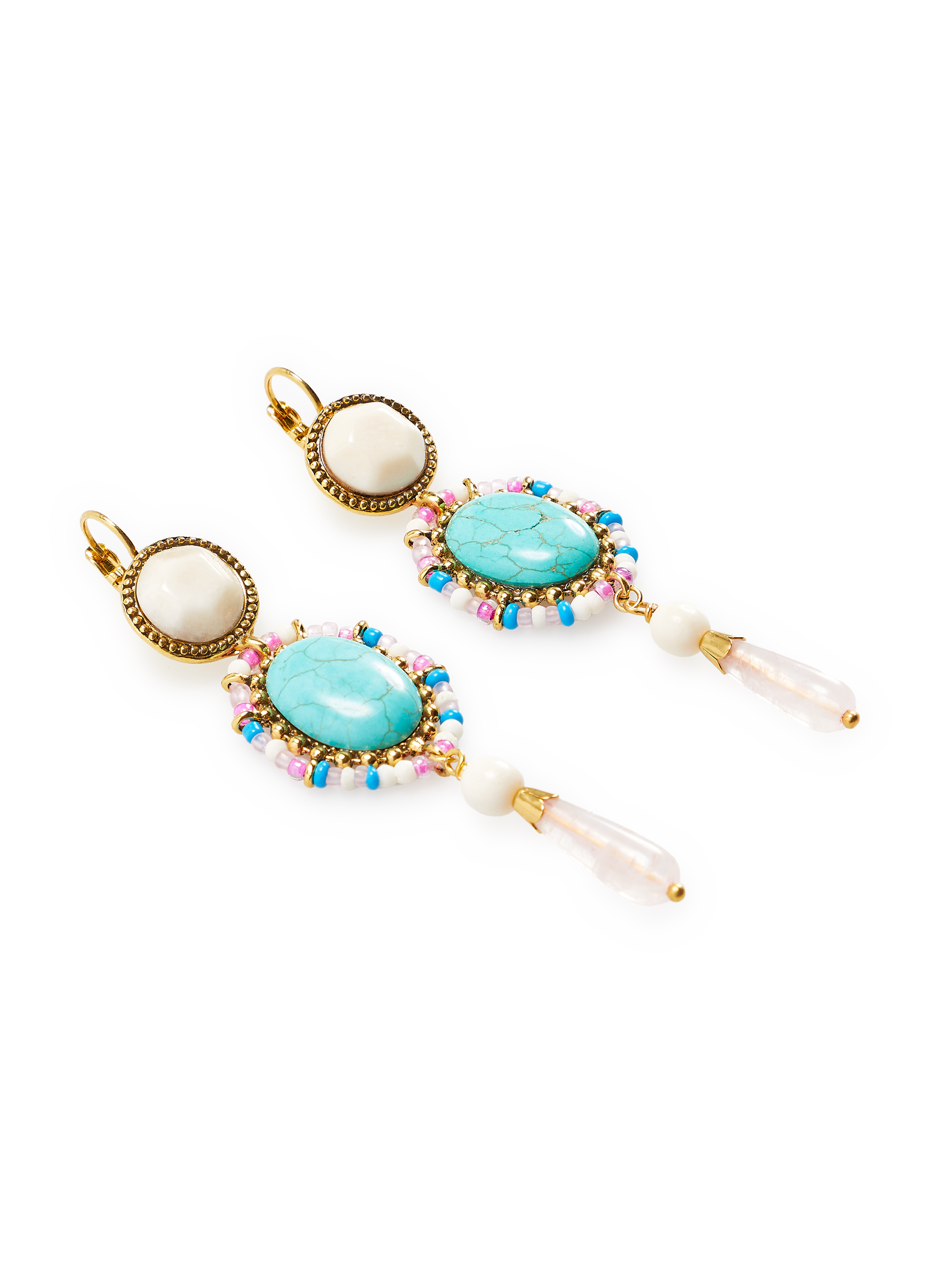 Boucles d'oreille pendantes Lucky charms