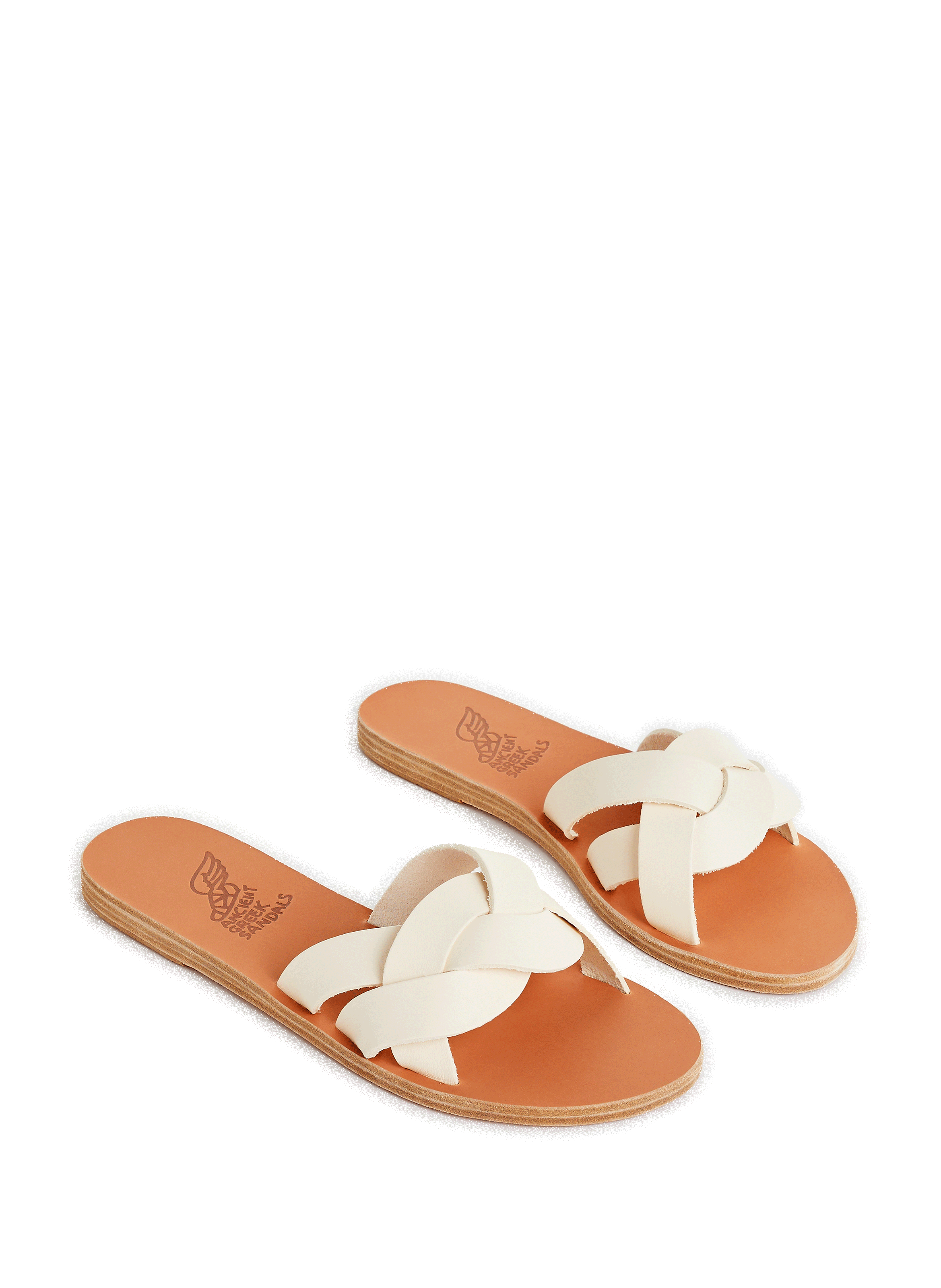 Claquettes Arachne en cuir