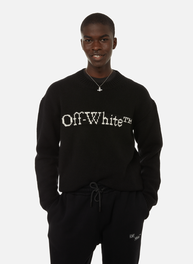 Knitted jumper OFF-WHITE