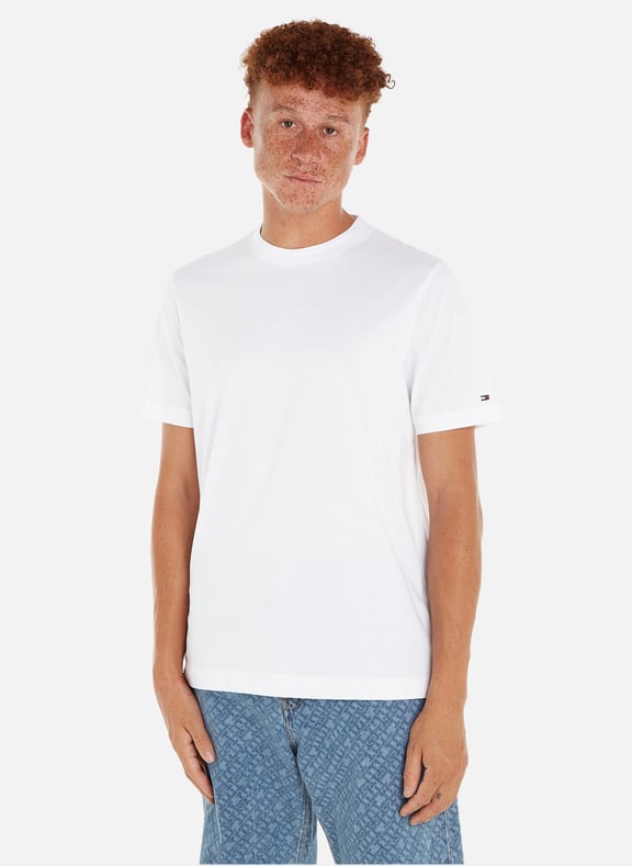 Cotton T-shirt White by TOMMY HILFIGER TOMMY HILFIGER Cotton T-shirt White