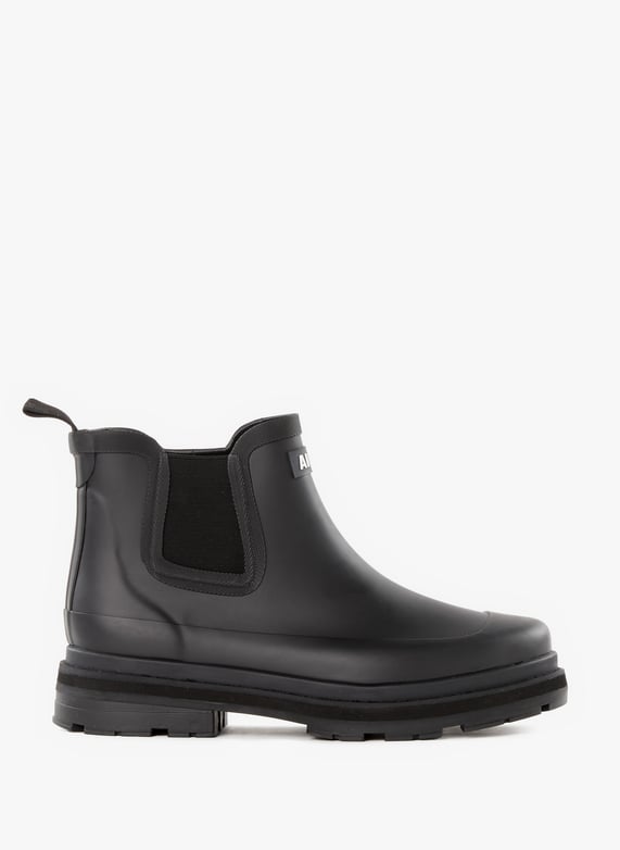Bottines soft rain Noir Aigle Femme - Main Image