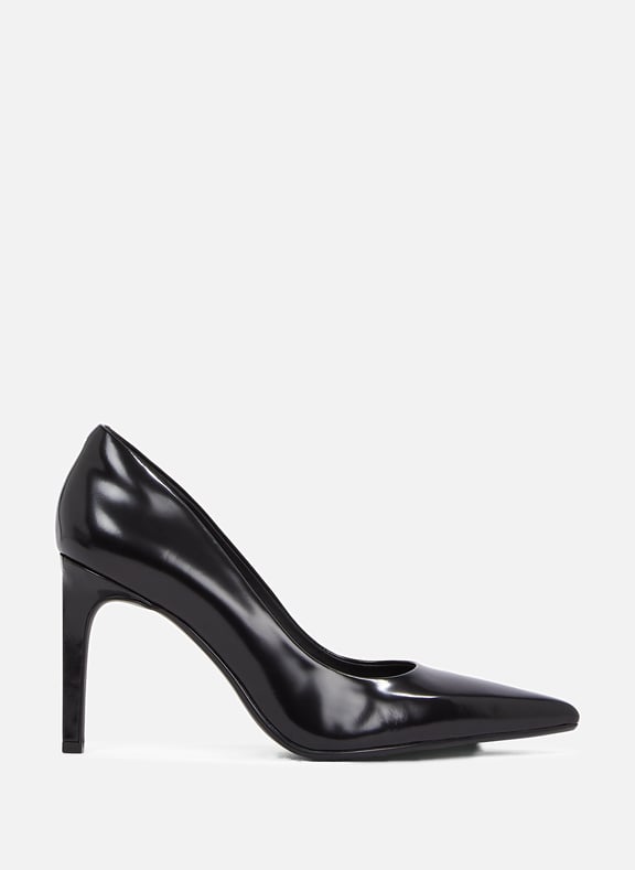 Escarpins en cuir brossé Noir by CALVIN KLEIN CALVIN KLEIN Escarpins en cuir brossé Noir