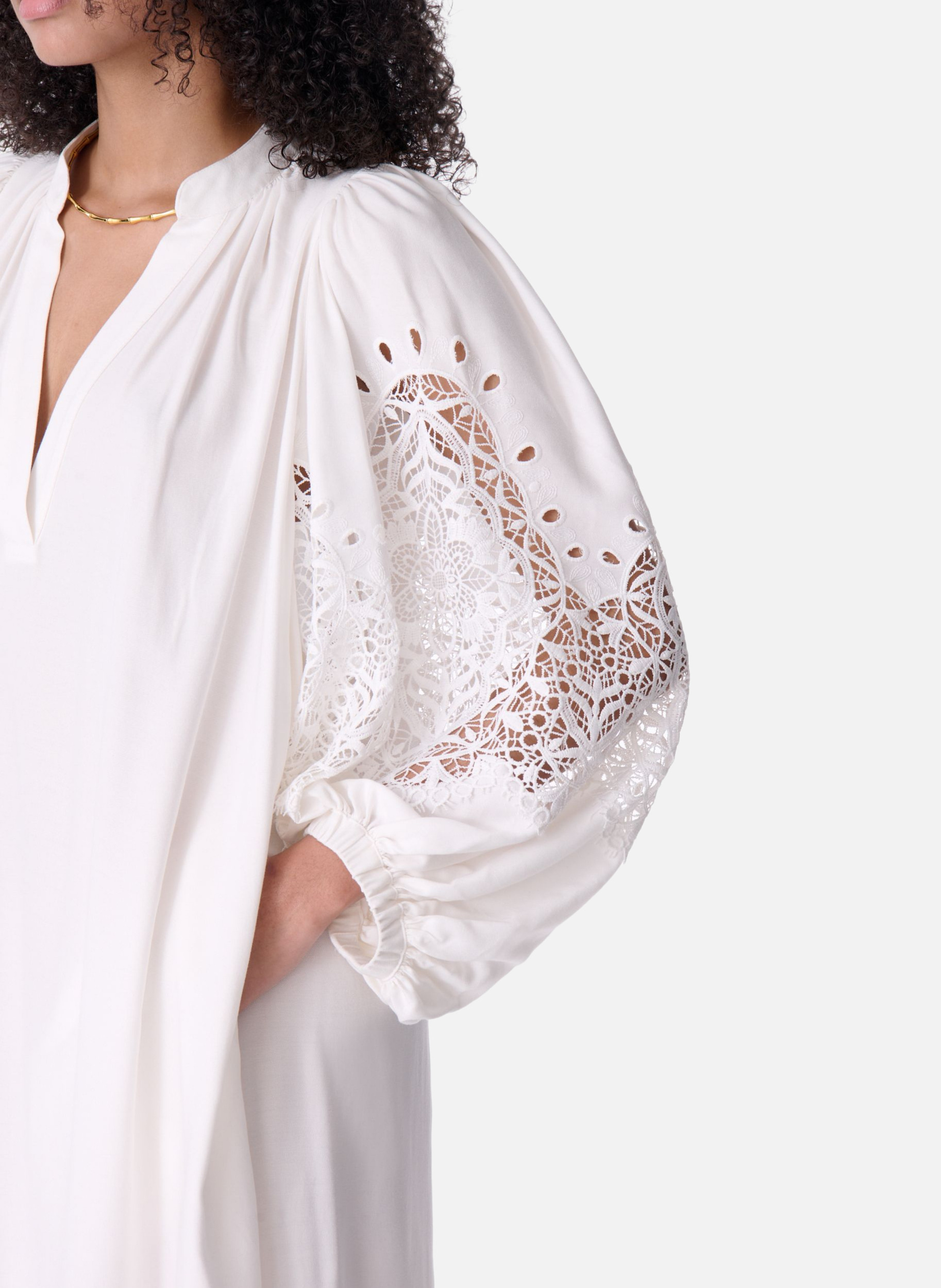 Robe Longue Canessa VANESSA BRUNO Blanc