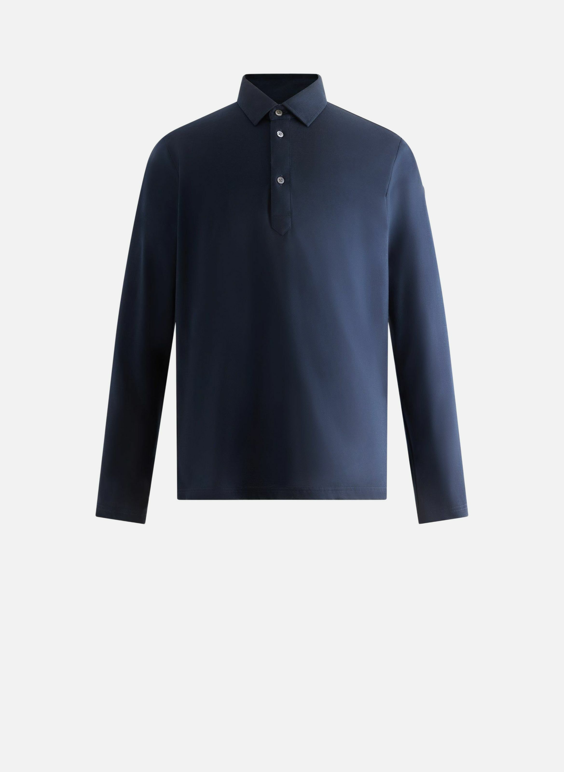 Polo manches longues giorgio col tailleur coupe regular FUSALP Bleu