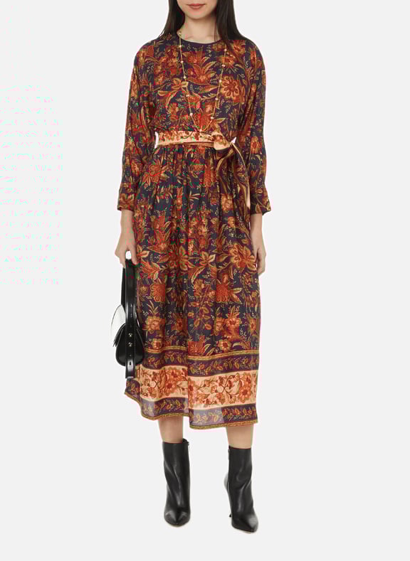 Robe midi à imprimé Multicolore by ZIMMERMANN ZIMMERMANN Robe midi à imprimé Multicolore
