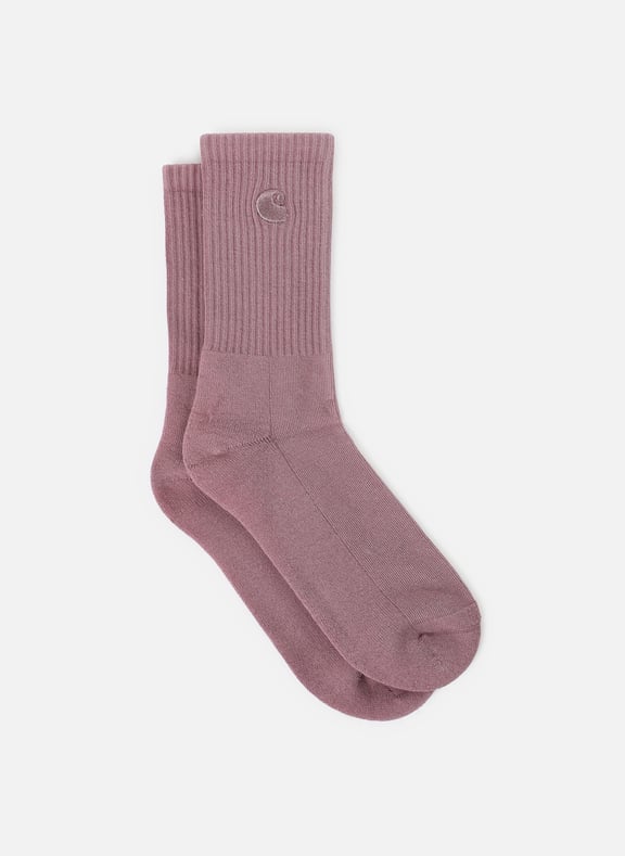 Mid-Calf Socks Hudson Pink by CARHARTT WIP CARHARTT WIP Mid-Calf Socks Hudson Pink
