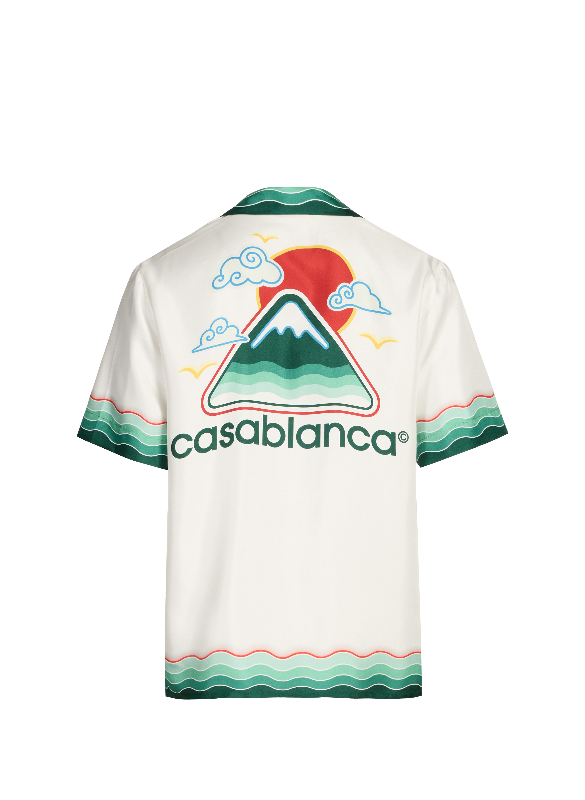 Floral print silk shirt CASABLANCA PARIS Multicolour