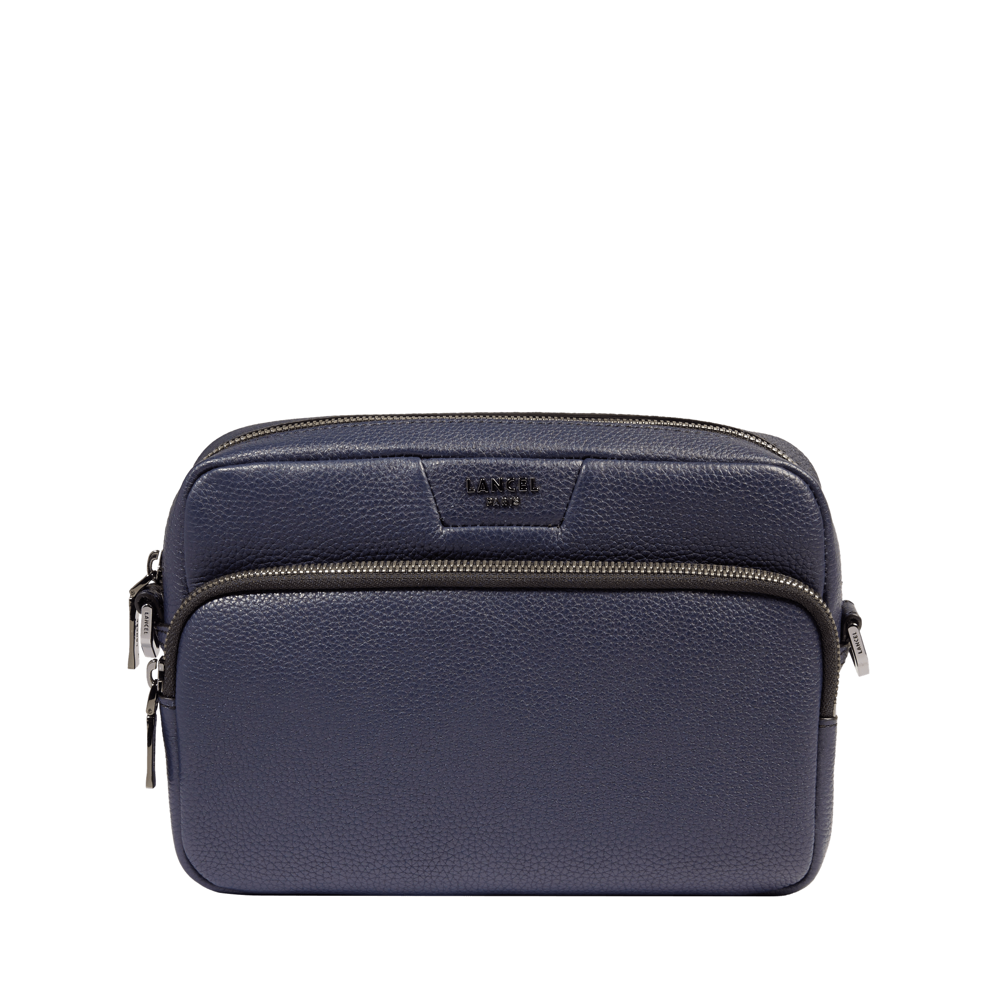 Sac caméra côme de lancel en cuir LANCEL Bleu