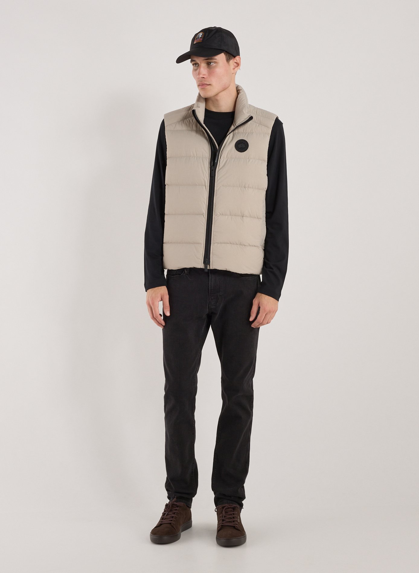 Quilted Crofton sleeveless puffer vest CANADA GOOSE Beige