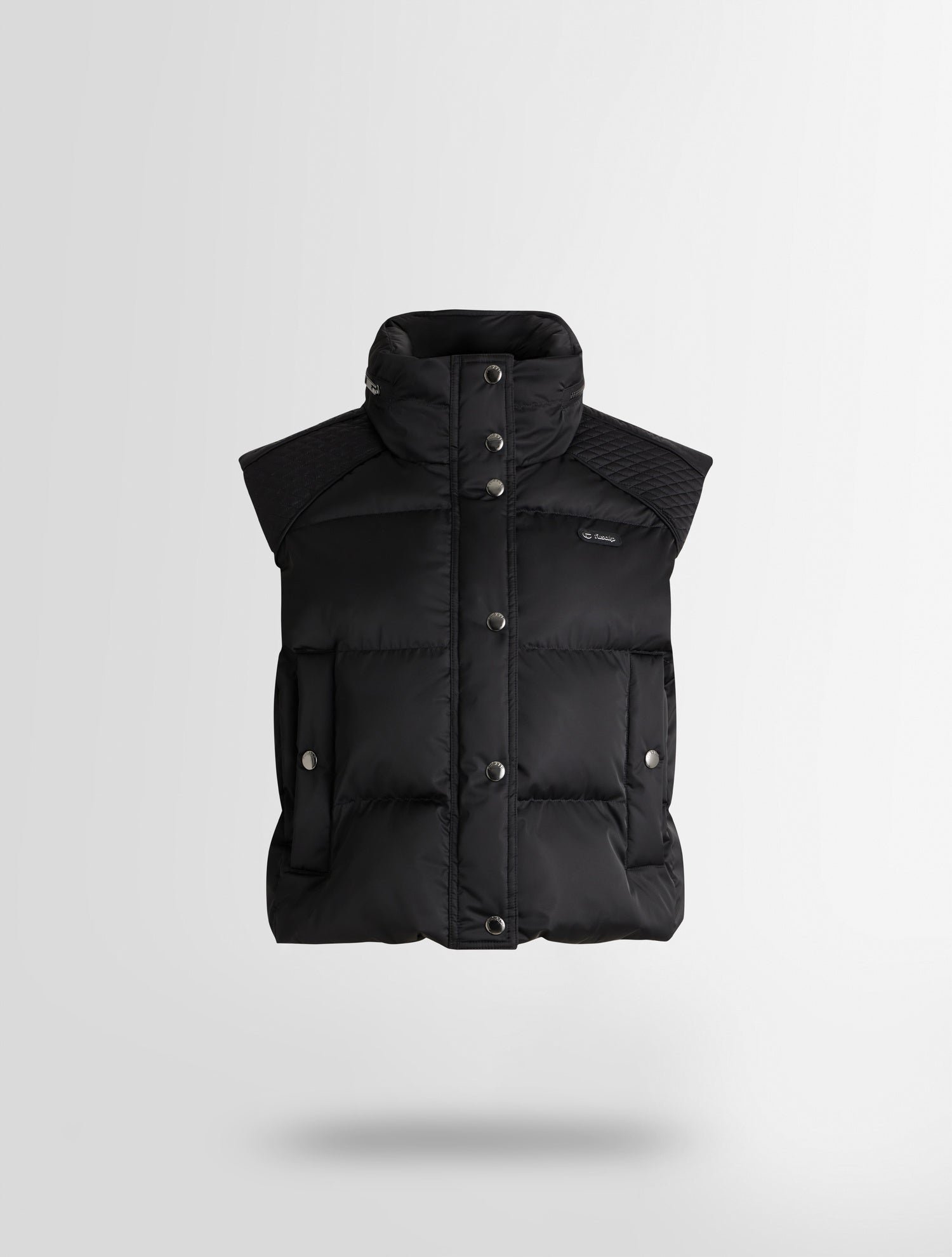 Doudoune sans manches miris col montant coupe regular FUSALP Noir