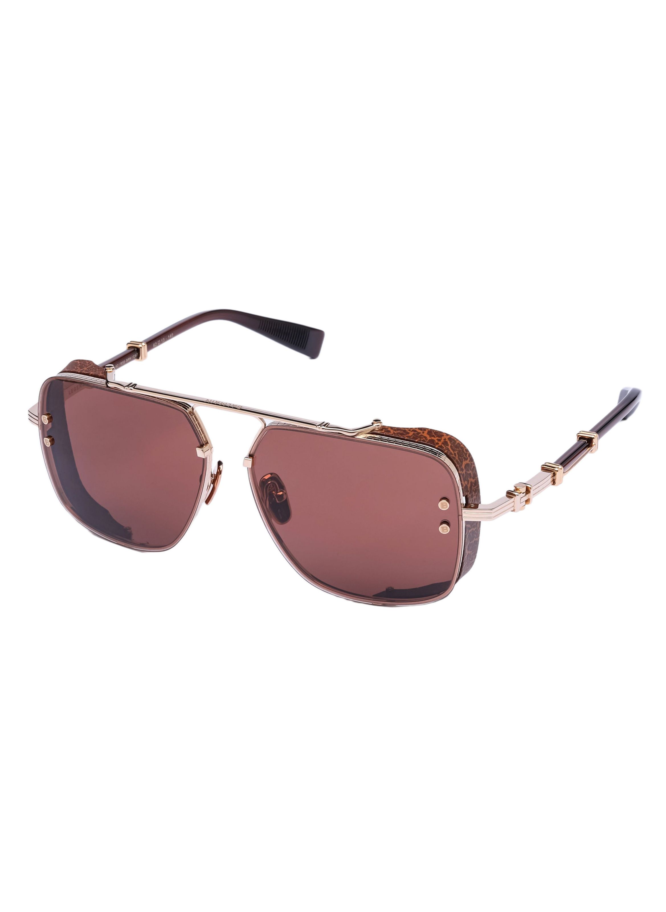 Lunettes de soleil legend BALMAIN Marron