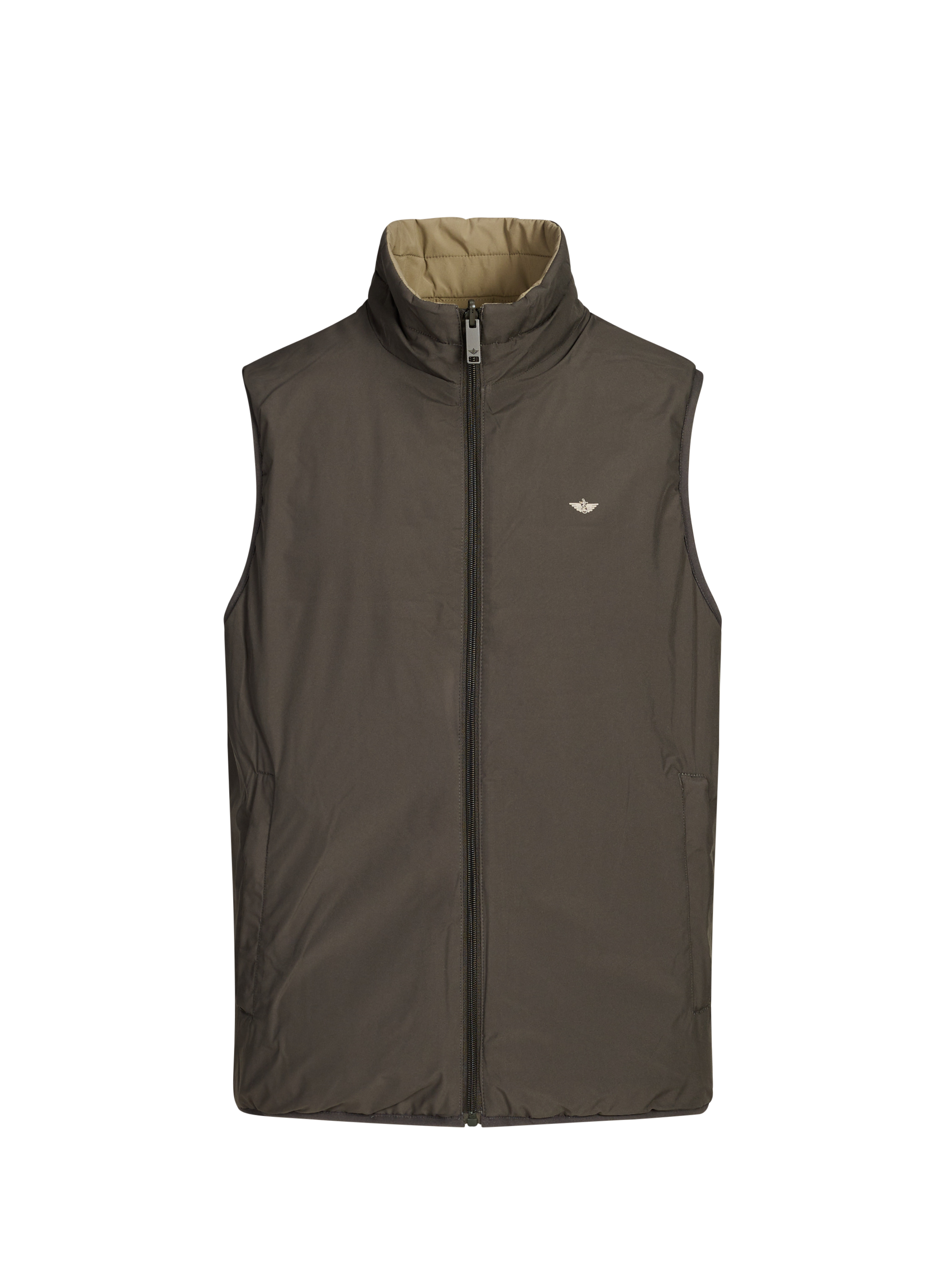 Doudoune sans manches réversible DOCKERS Kaki