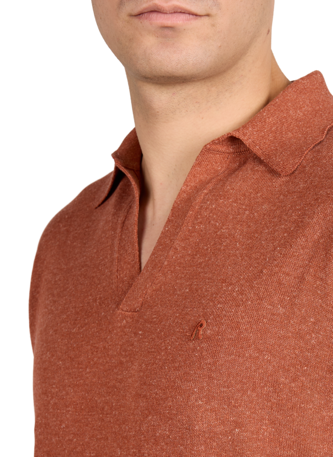 Polo à manches courtes REPLAY Rouge