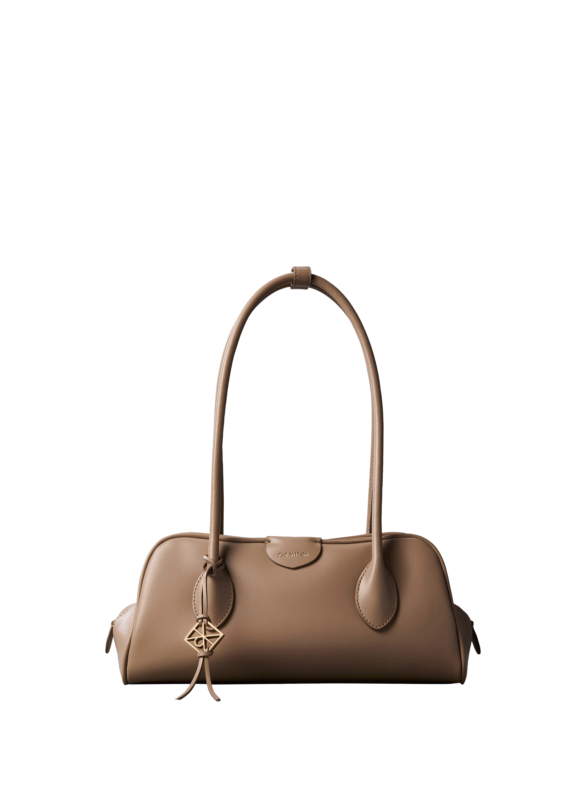 Sac épaule uni CALVIN KLEIN Beige