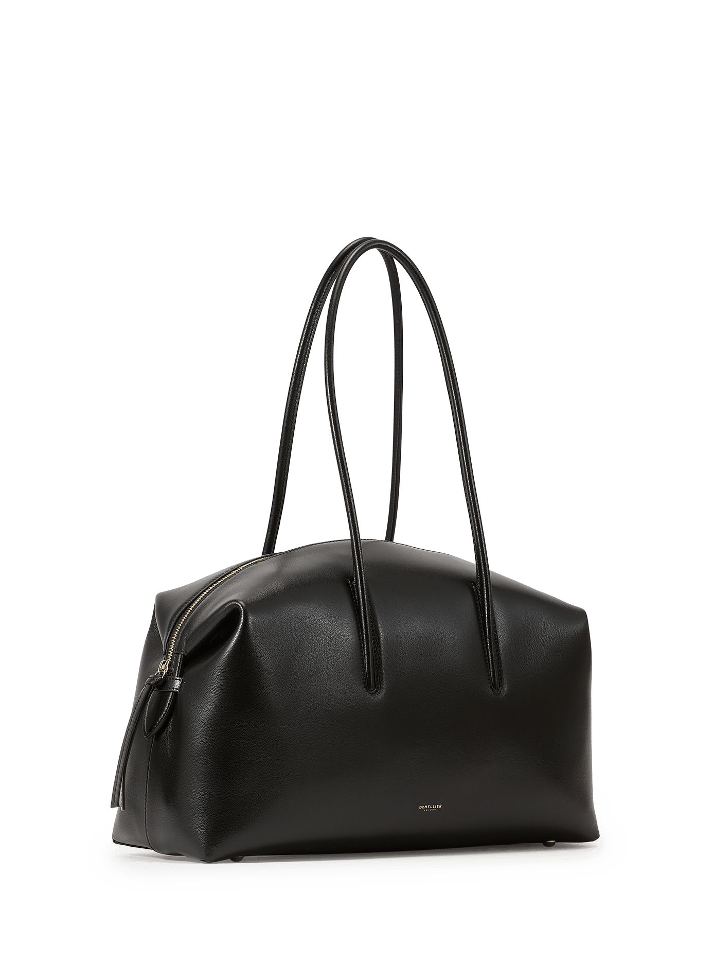 The Stockholm leather handbag. DEMELLIER LONDON Black