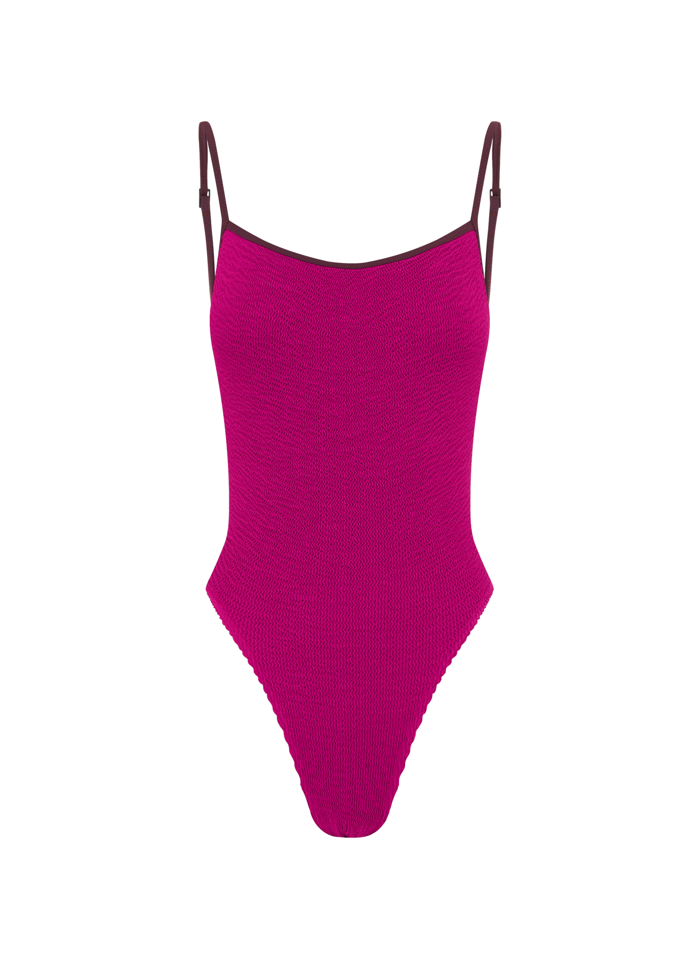 Maillot de bain une pièce Contraste Low Palace BOND EYE Violet