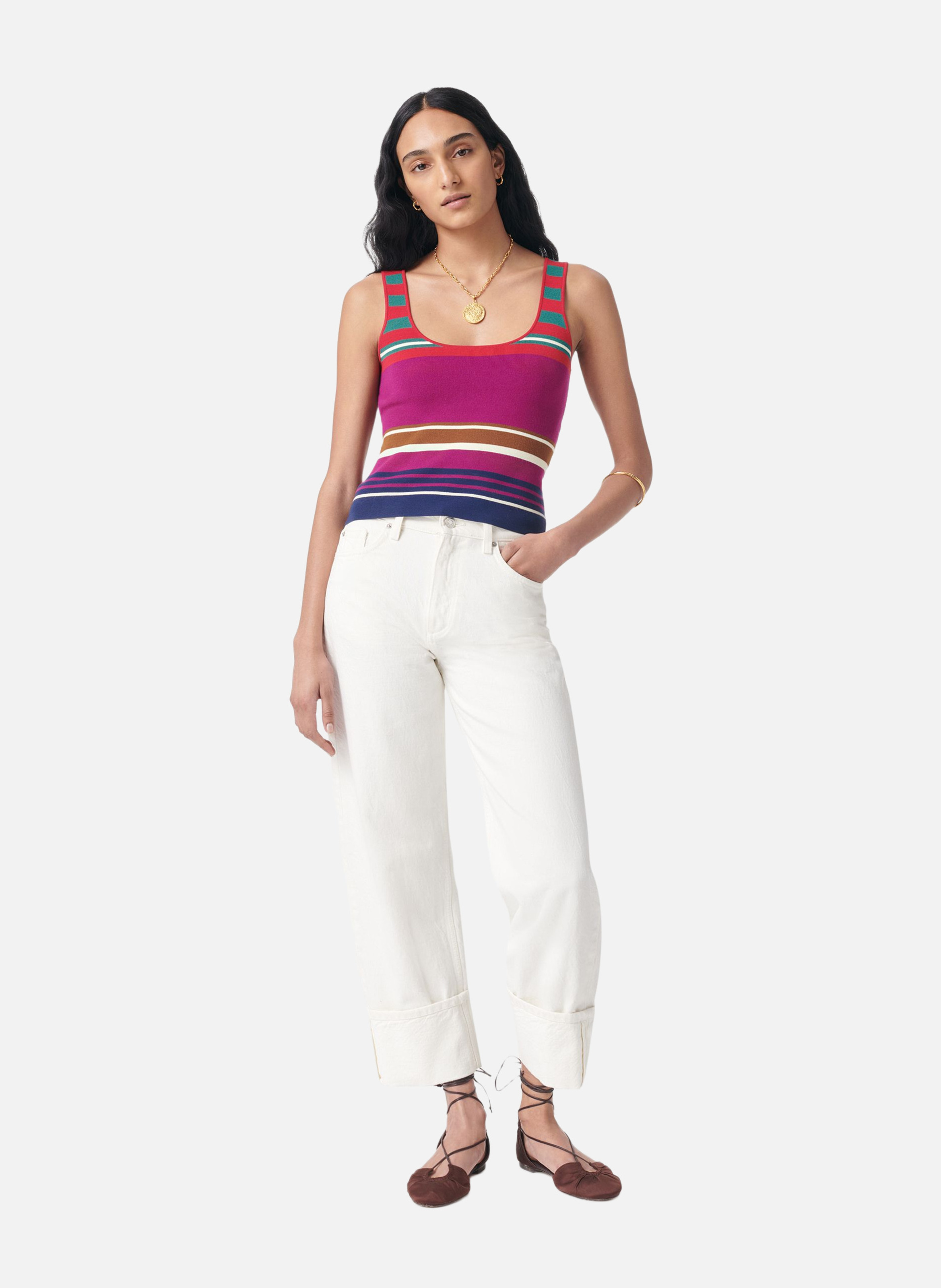 Débardeur germana VANESSA BRUNO Multicolore