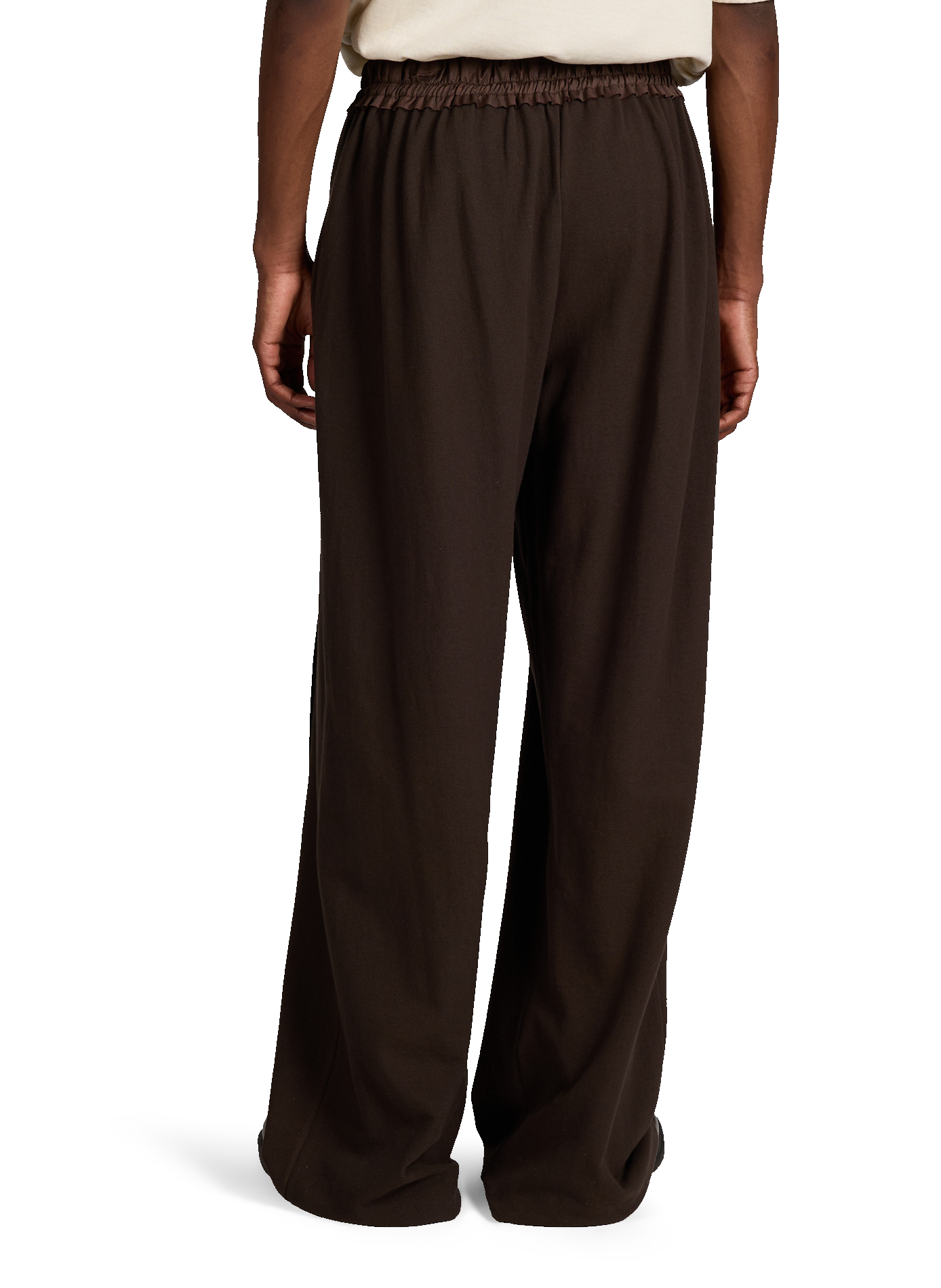 Cotton Wide-leg trousers SONIA CARRASCO Brown