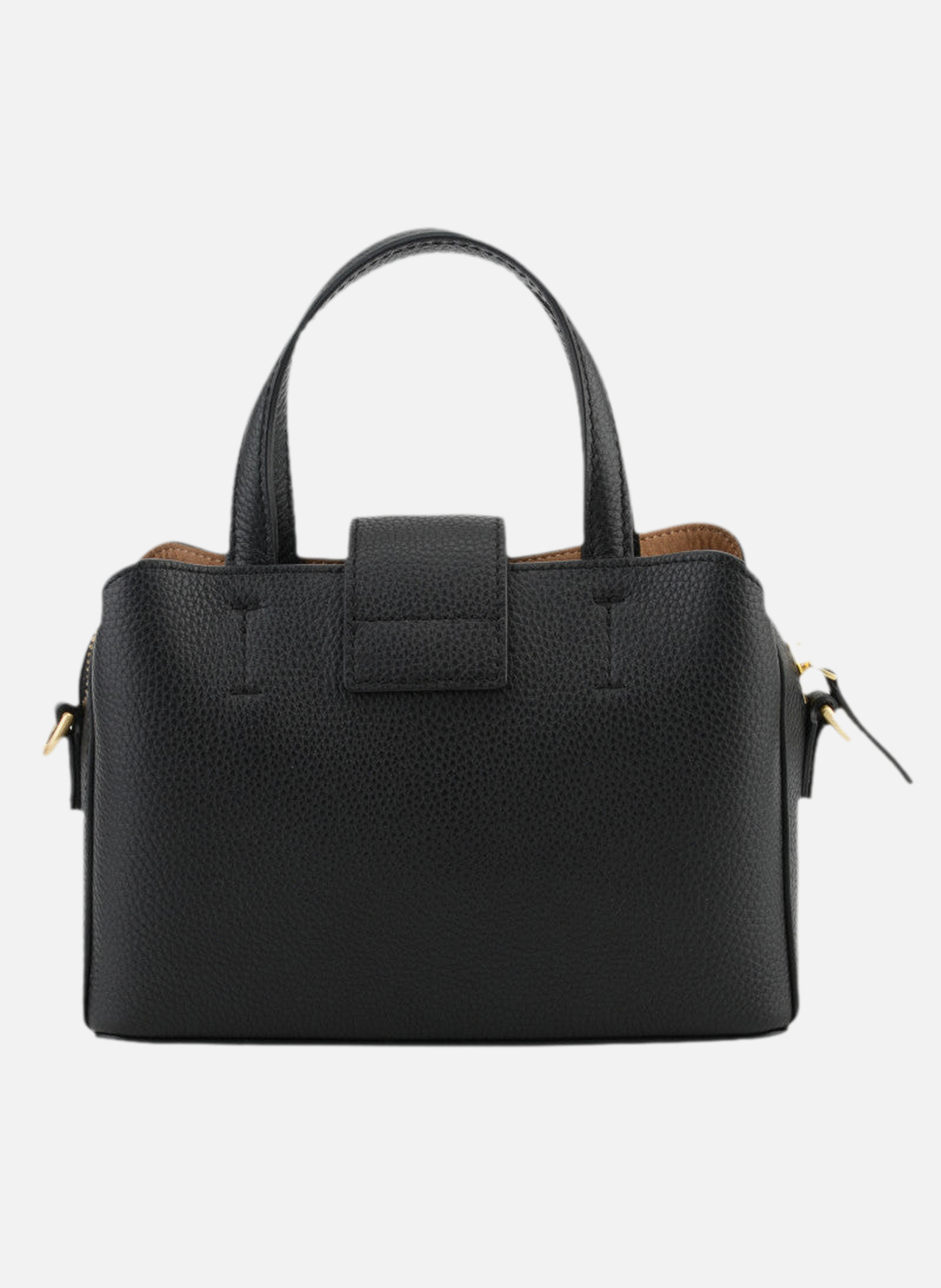 Cavalcade | sac porté épaule mm en cuir de vachette | Noir POURCHET Femme