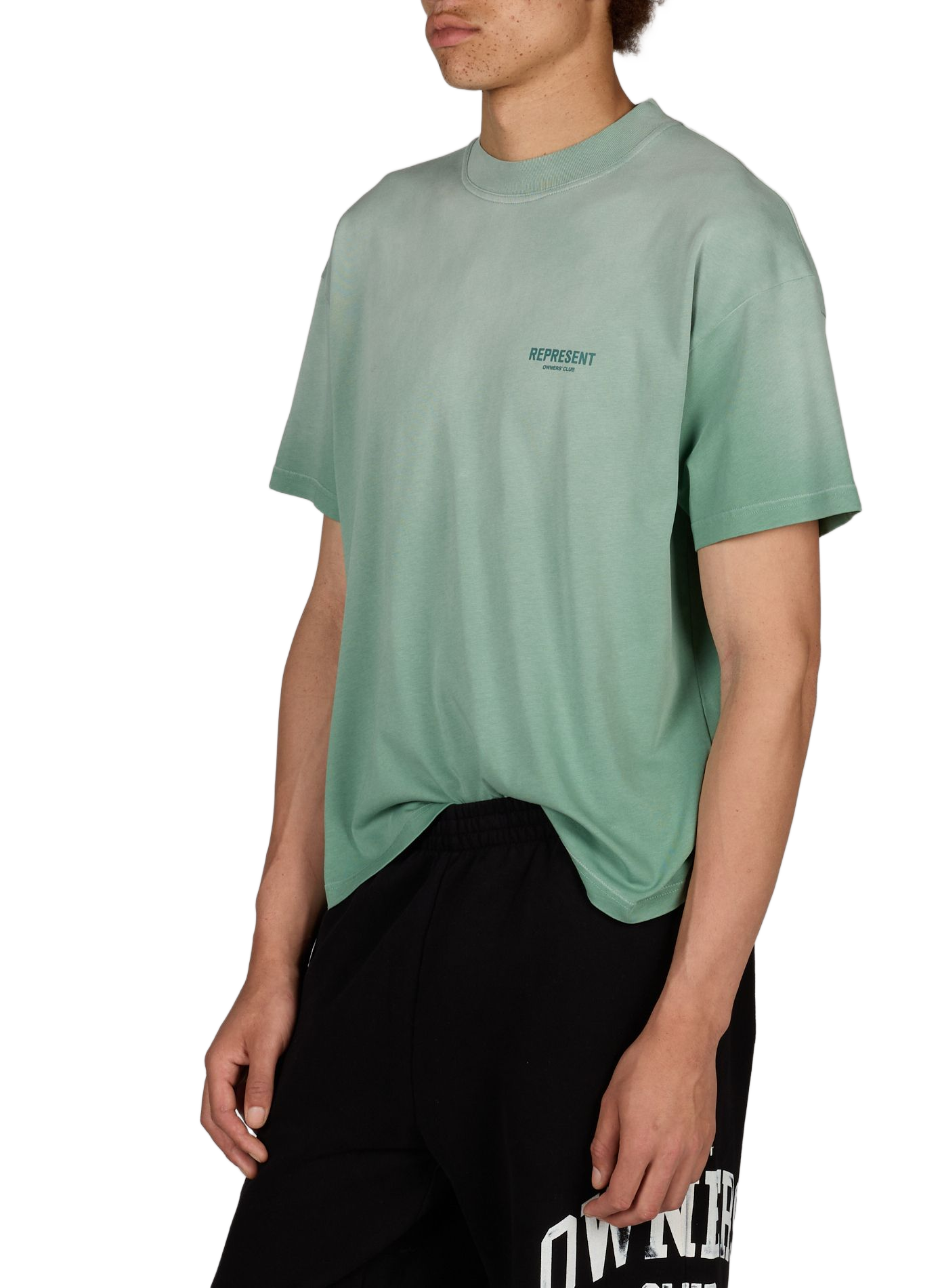 Cotton T-shirt REPRESENT Green
