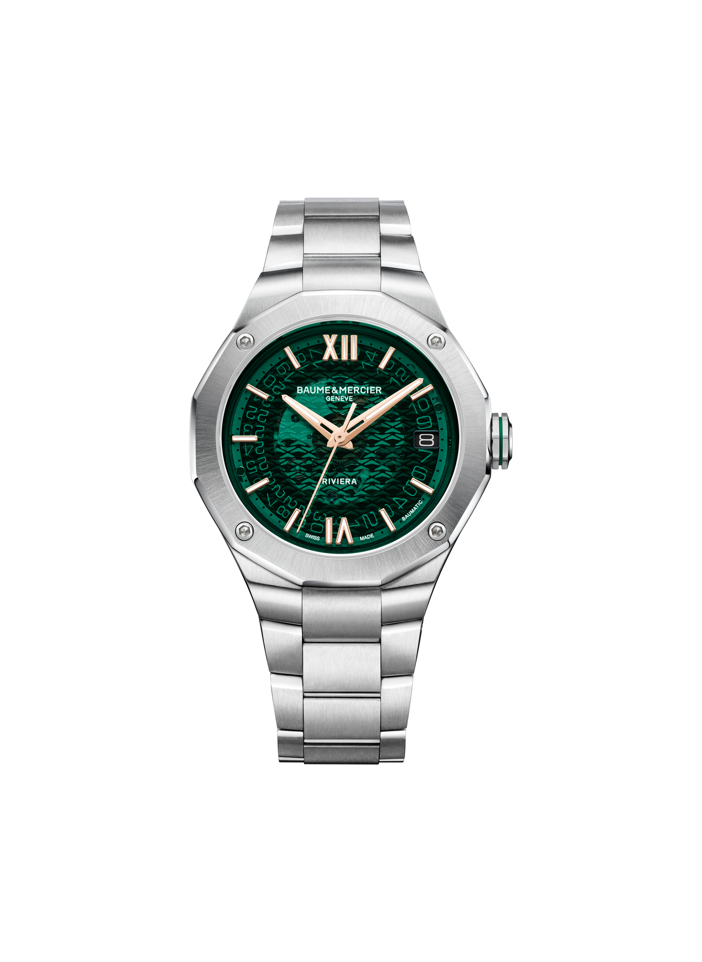 Montre automatique Riviera en acier inoxydable