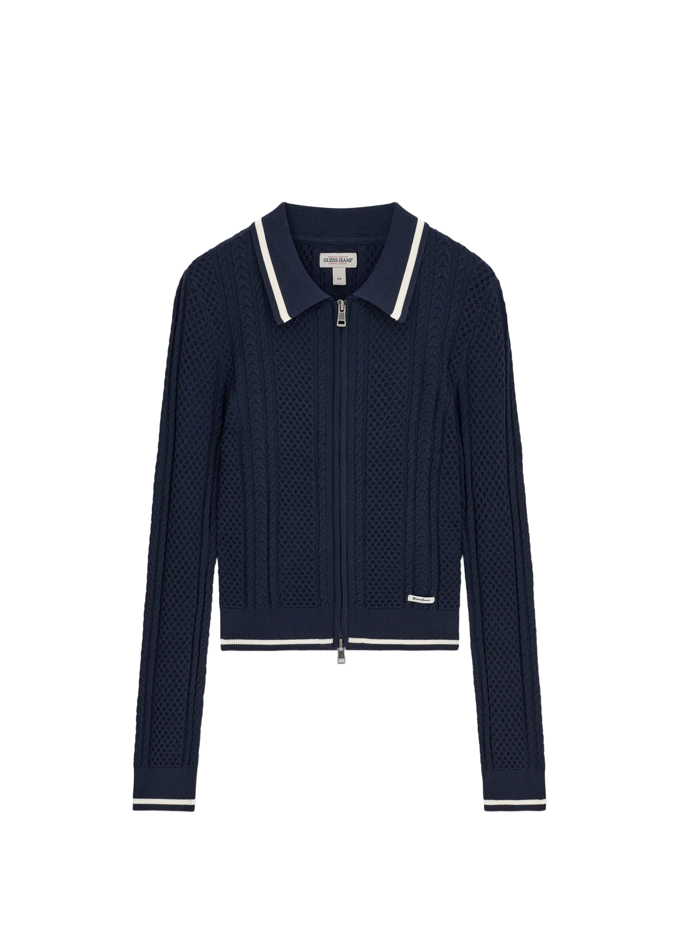 Jacke mit klassischem Kragen GUESS Blau