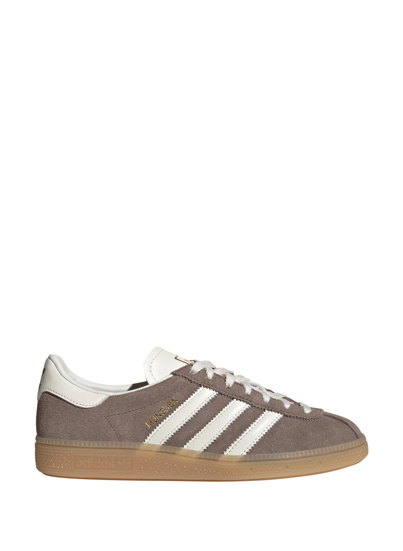Low-top leather sneakers ADIDAS Brown