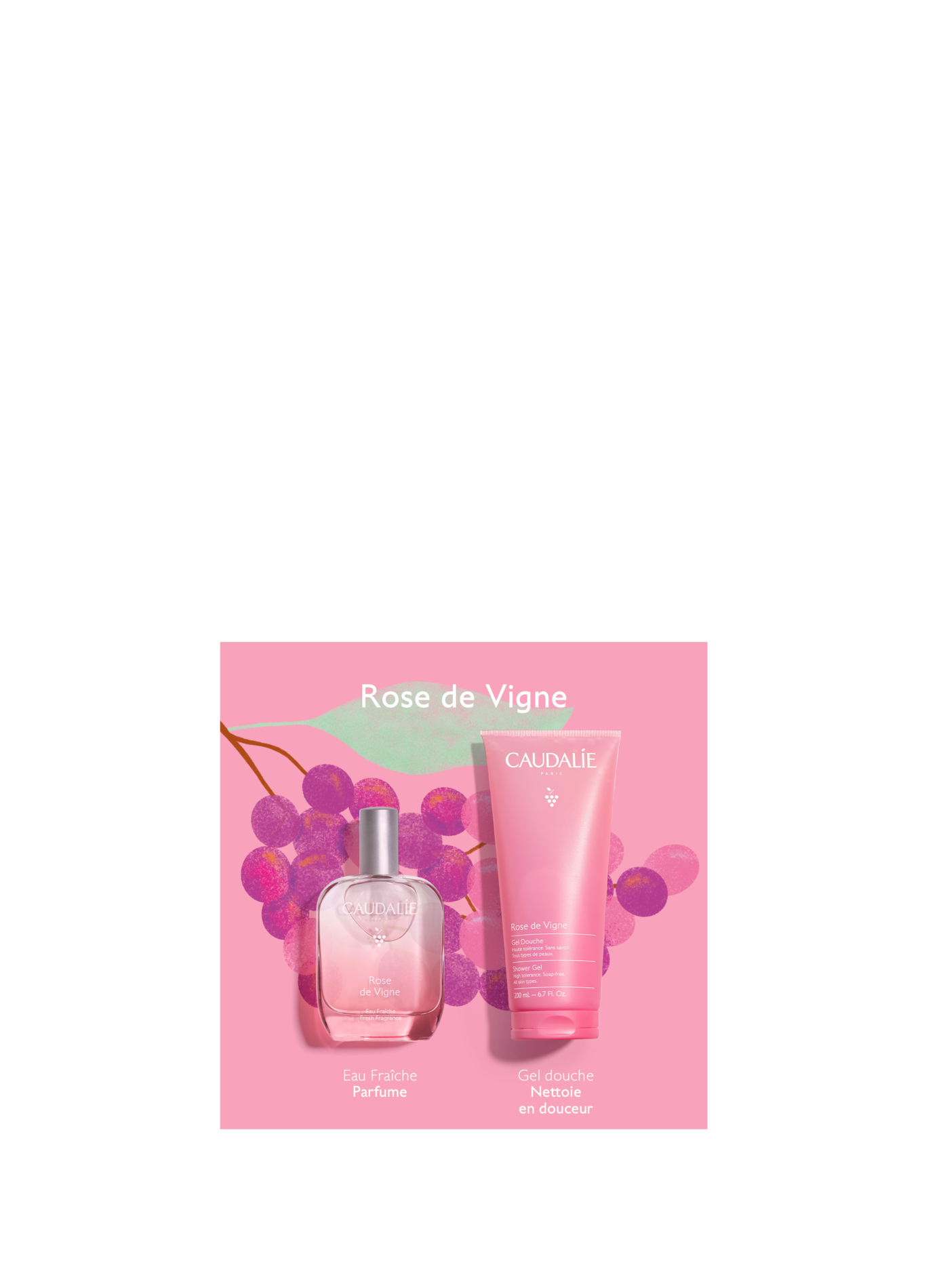 Coffret Rose des Vignes - Noël 2026 CAUDALIE No color