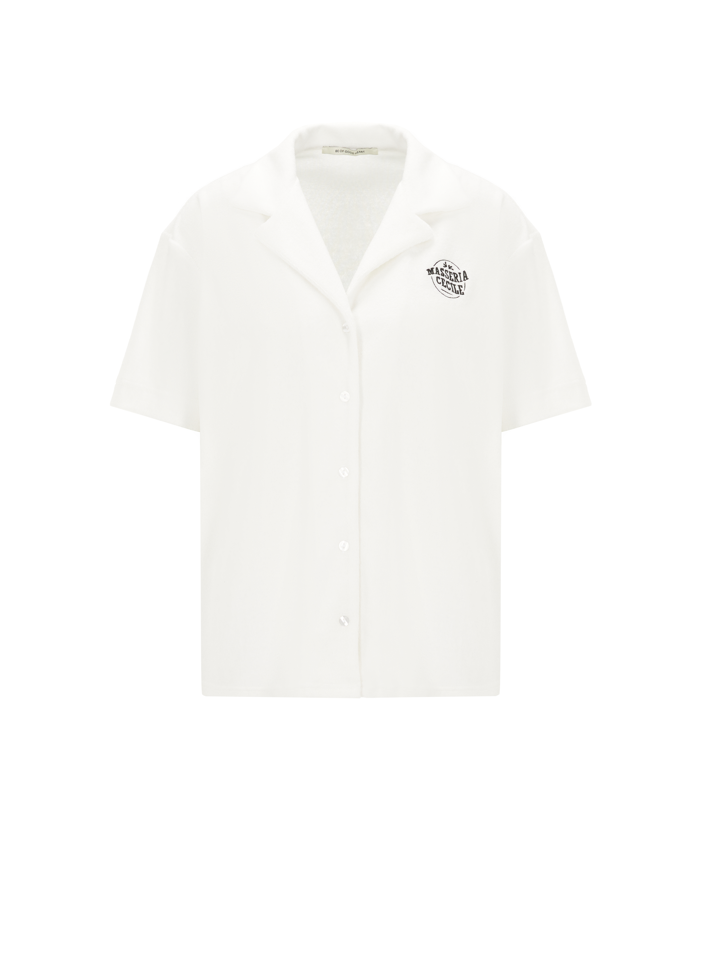 Chemise manches courtes Andy en coton organique